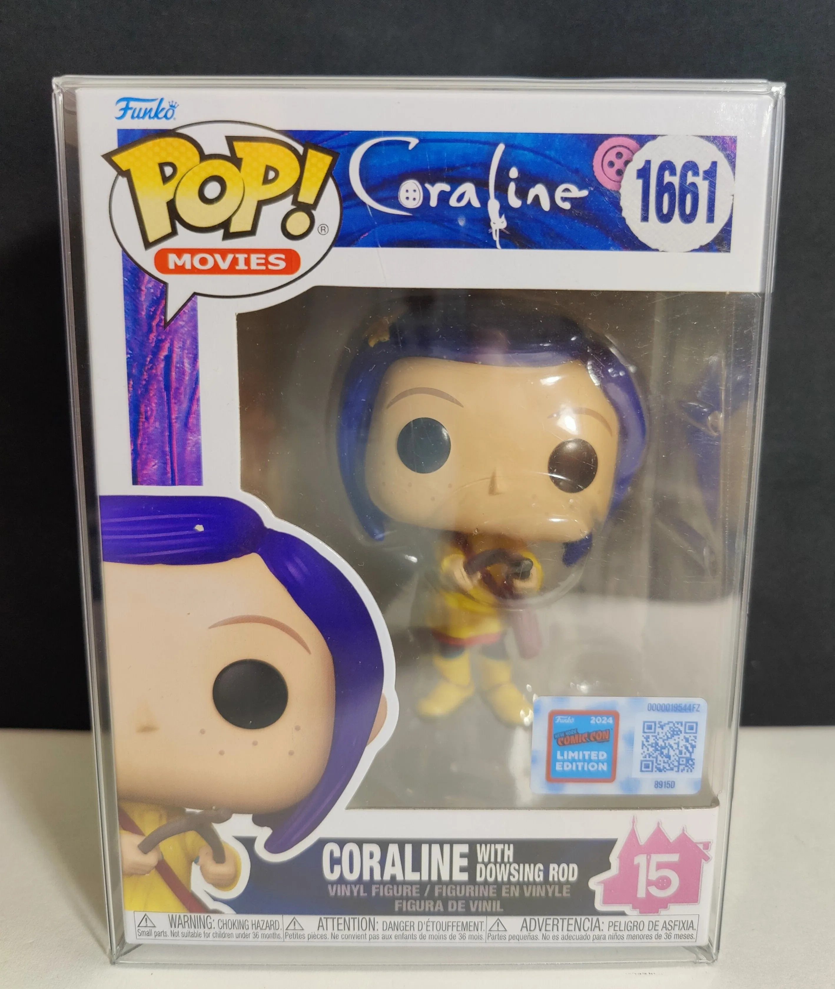 Funko Pop De Coraline CORALINE WITH DOWSING ROD 1663 Funko PoP