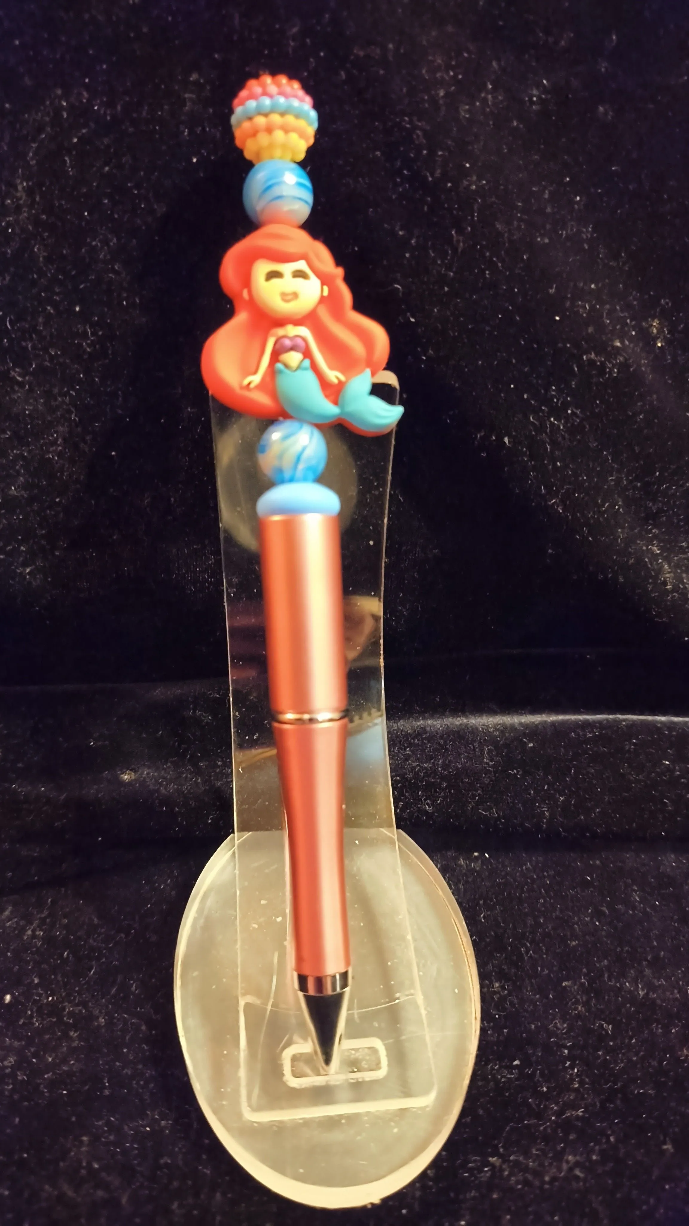 Product image for Beadable Pens - Rose Gold Little Mermaid #306