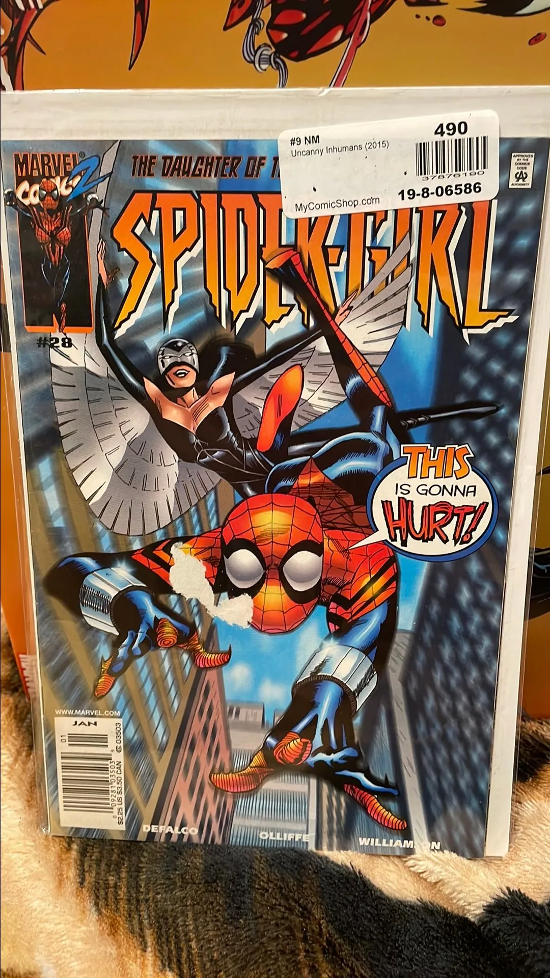 Product image for Spider-Girl, Vol. 1 issue 28 first printing direct edition