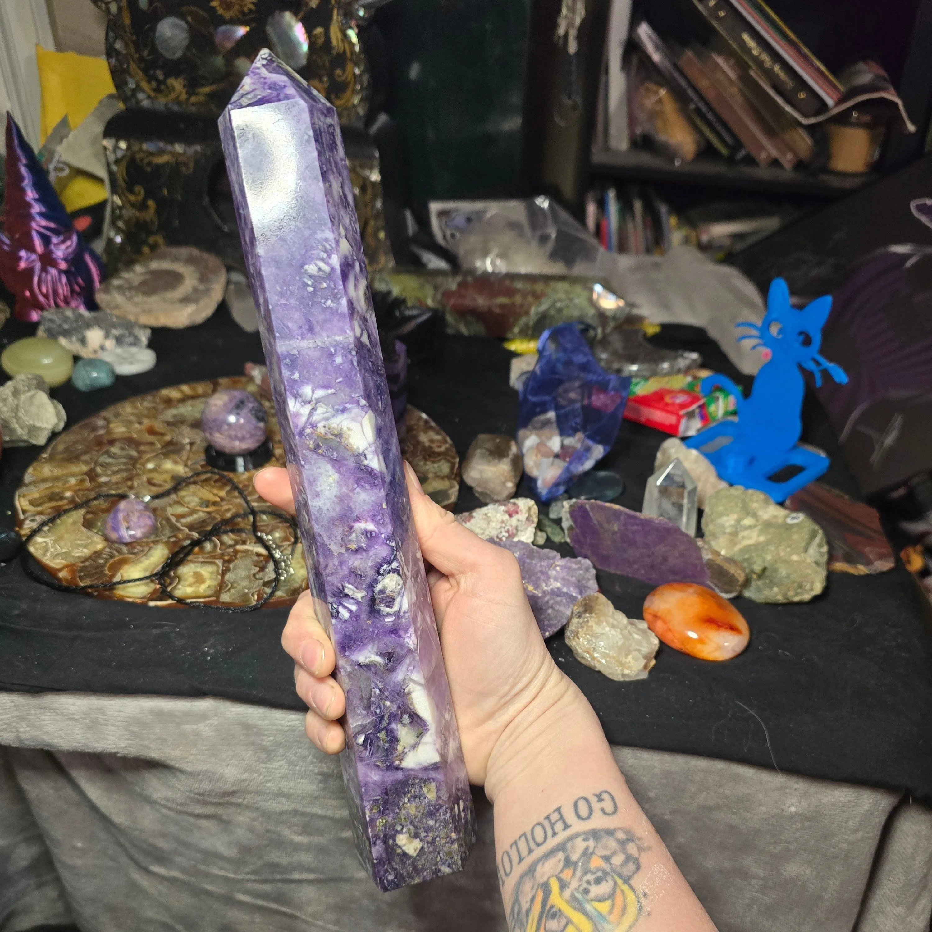 Product image for 12 inch towers charoite 