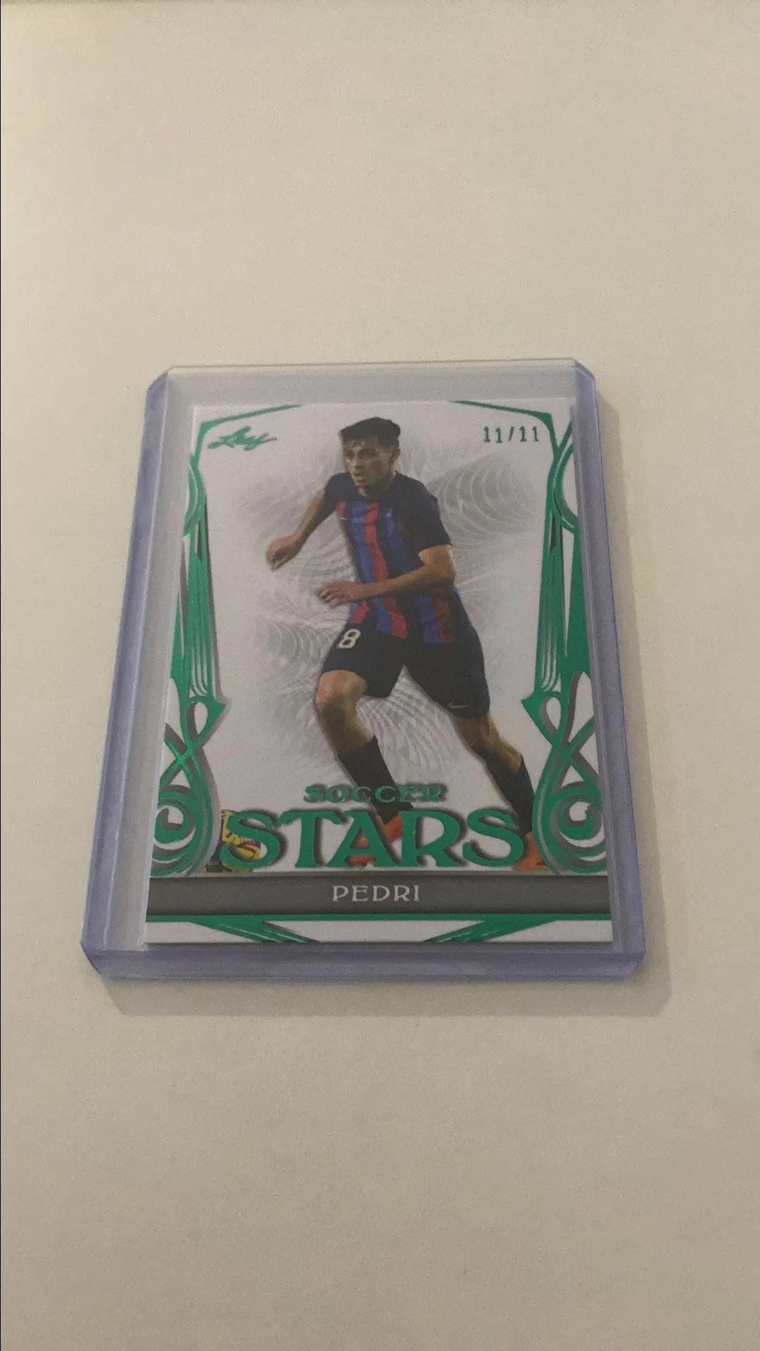 Product image for Pedri 11/11 Soccer Stars 2023 Barcelona Spain