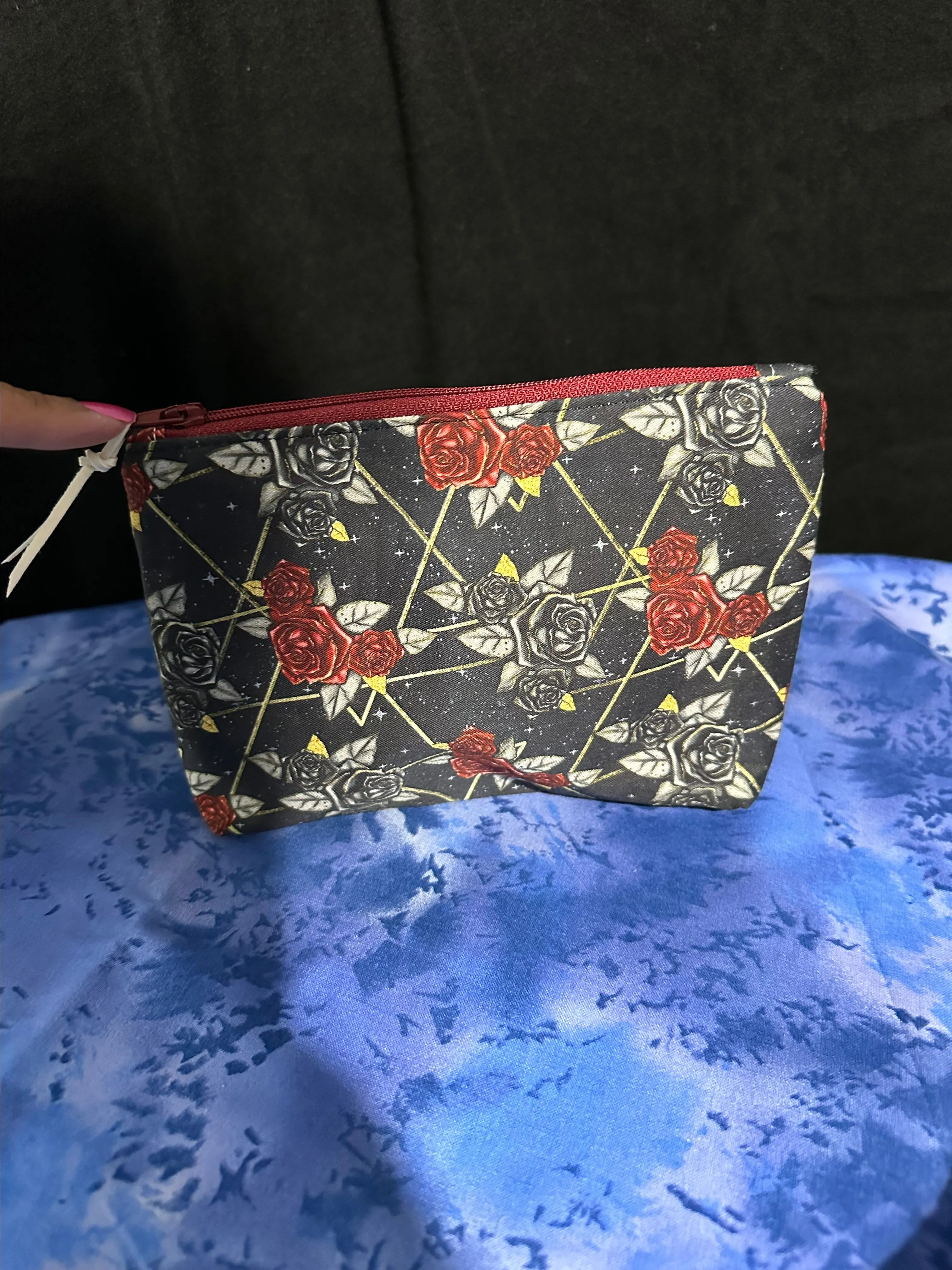 Product image for Custom cotton zipper pouch
