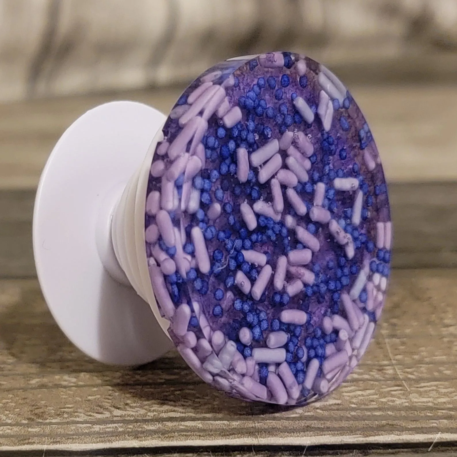 Product image for Purple Sprinkles Phone Socket/Holder