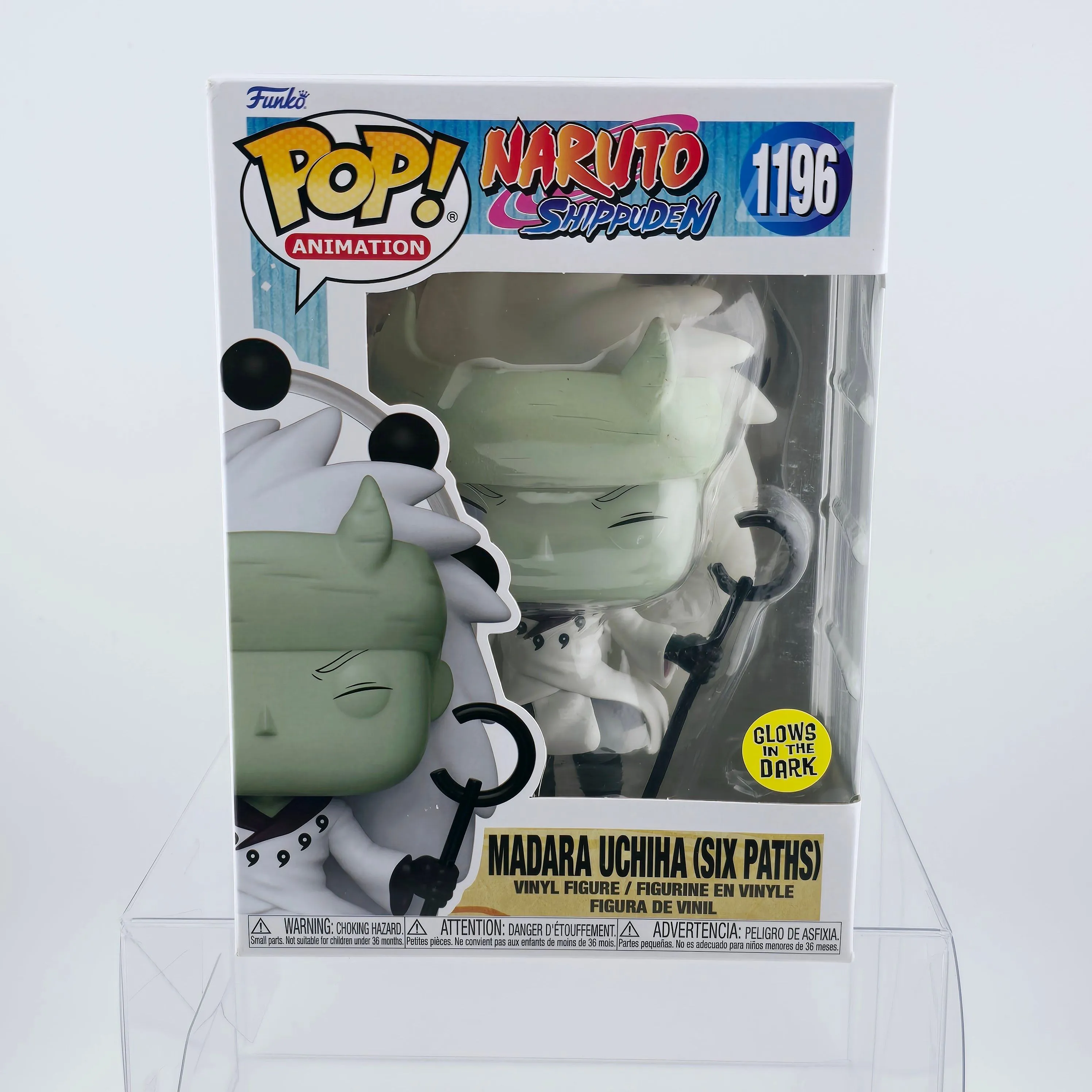 Product image for Naruto Shippuden - Madara Uchiha (Six Paths | Glow in the Dark) Funko Pop 1196