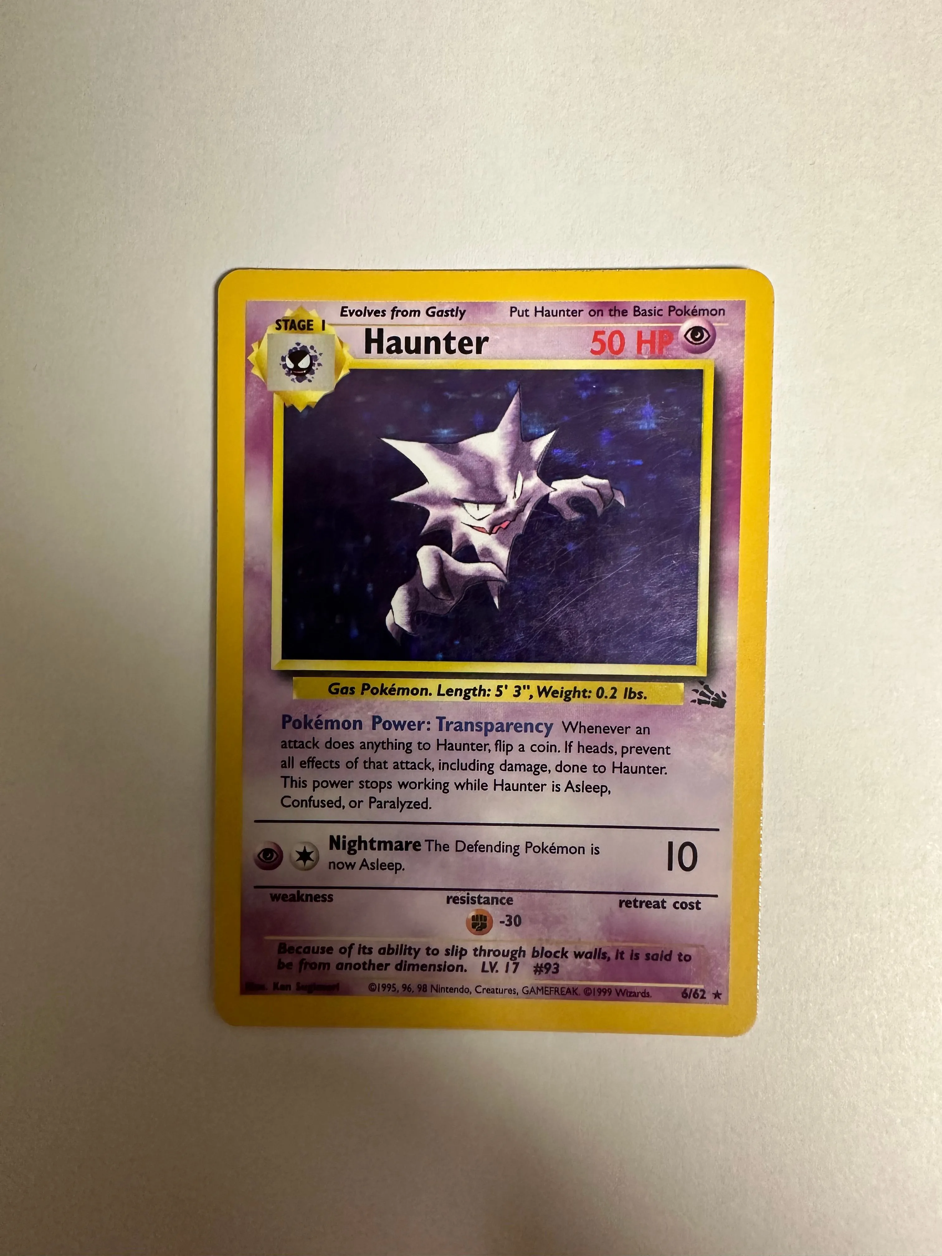 Product image for HAUNTER 6 (Fossil)