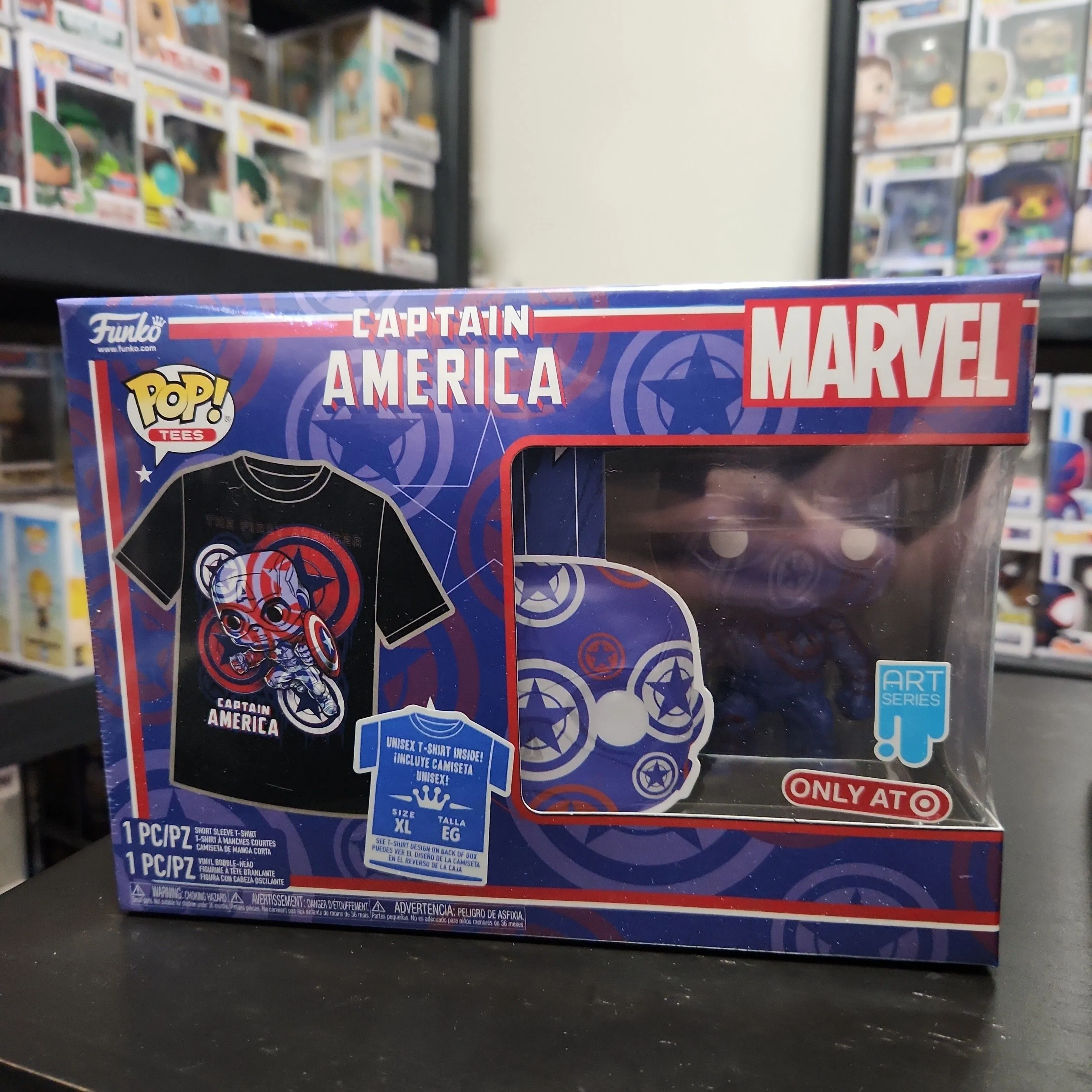 Product image for Captain America tee bundle art series