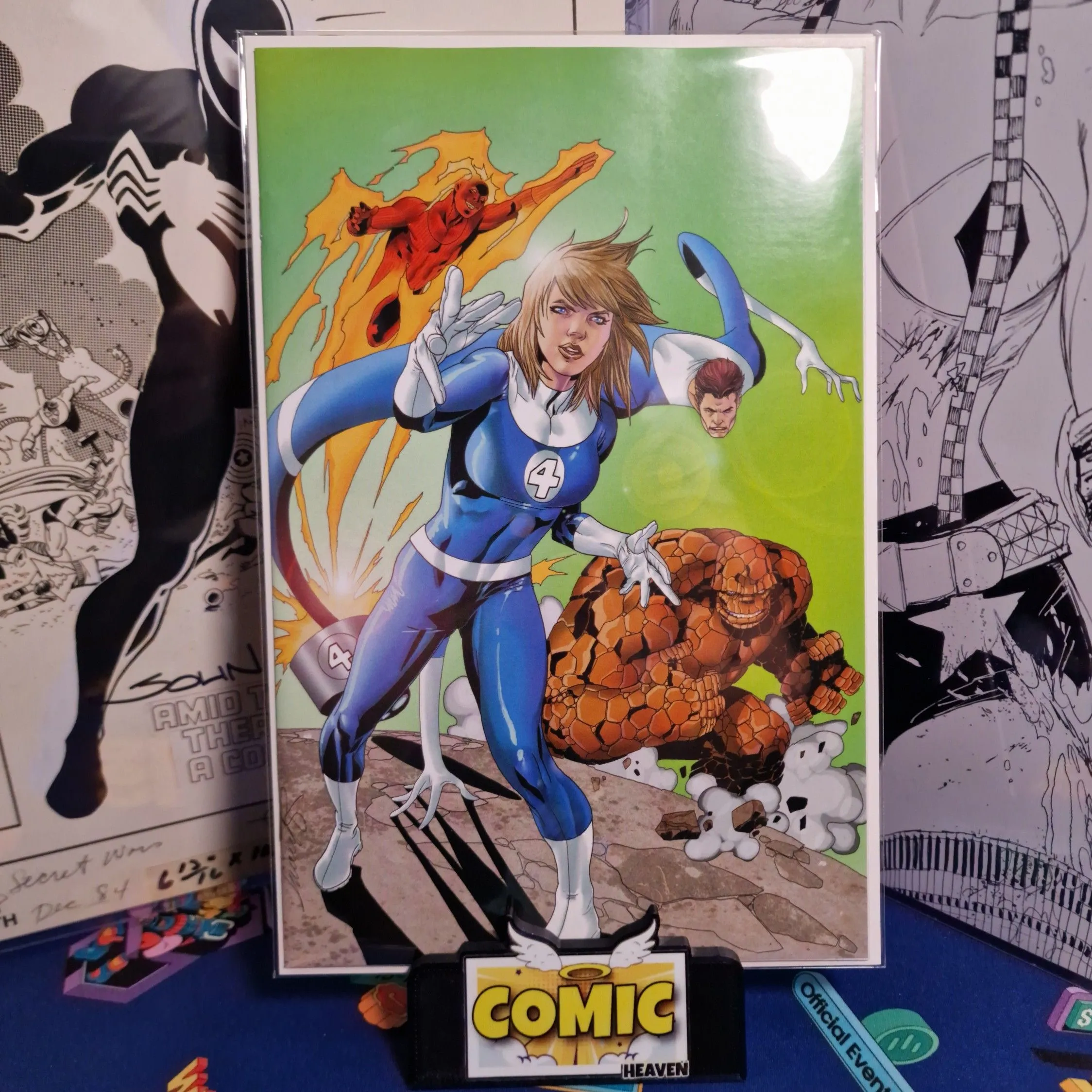 Product image for 00. Fantastic Four #51 Larocca Virgin SDCC whatnot Exclusive LTD 2000 🔥