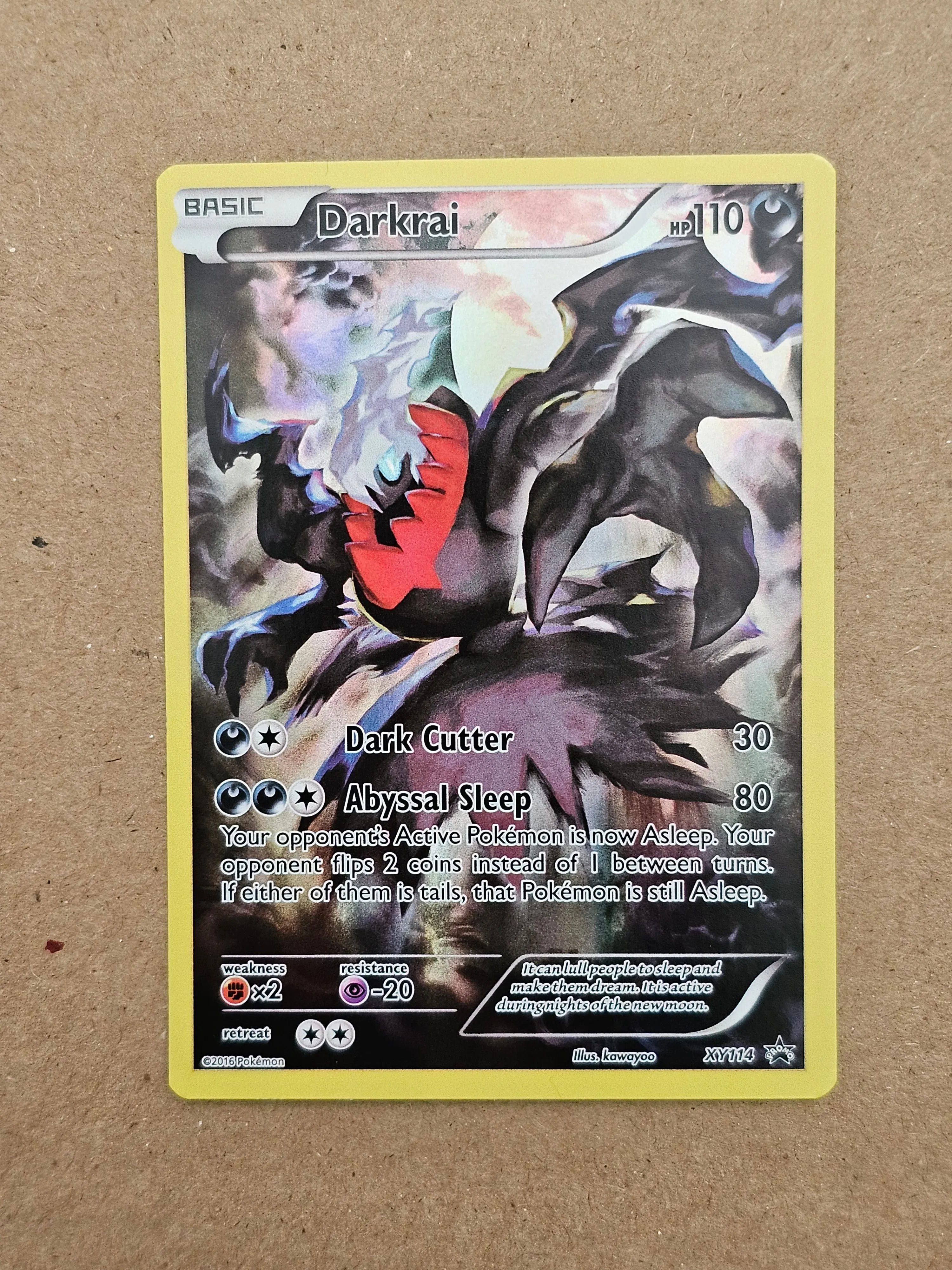 Pokemon card Darkrai XY22 Black Star promo - holo Foil - Near mint  condition  Whatnot: Shop, Sell, Connect