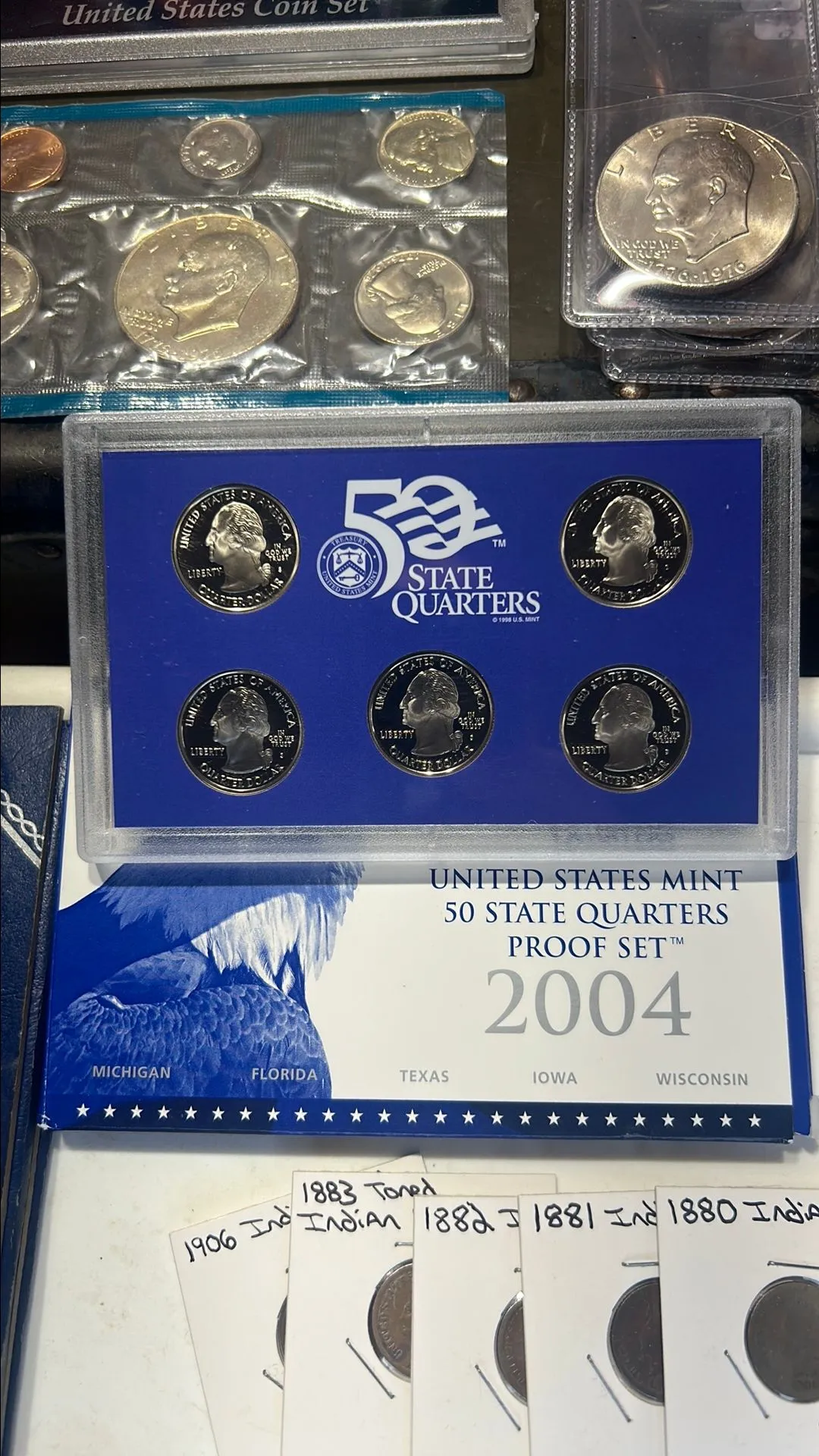 Product image for 2004 50 state quarter proof set