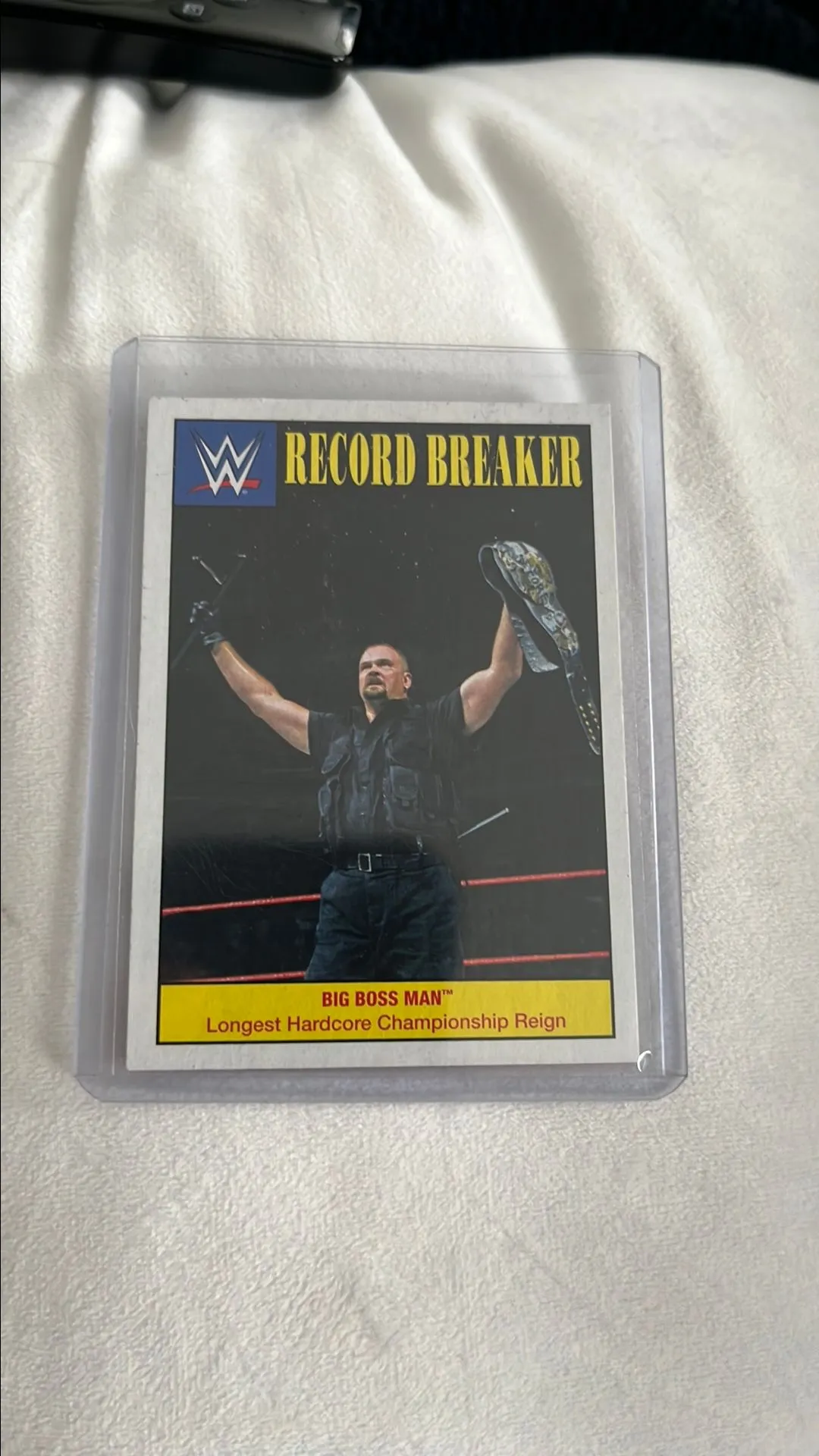 Product image for Big Boss Man Heritage Record Breaker Insert