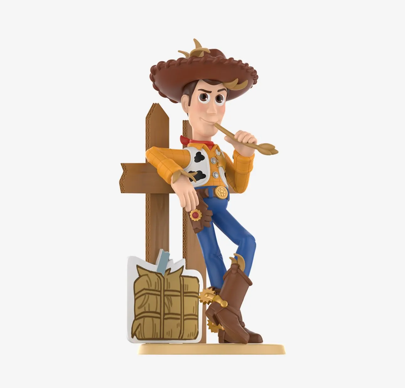 Product image for Toy Story - POPMART - Scarecrow Woody Spooky Night Series Figures Disney Pixar