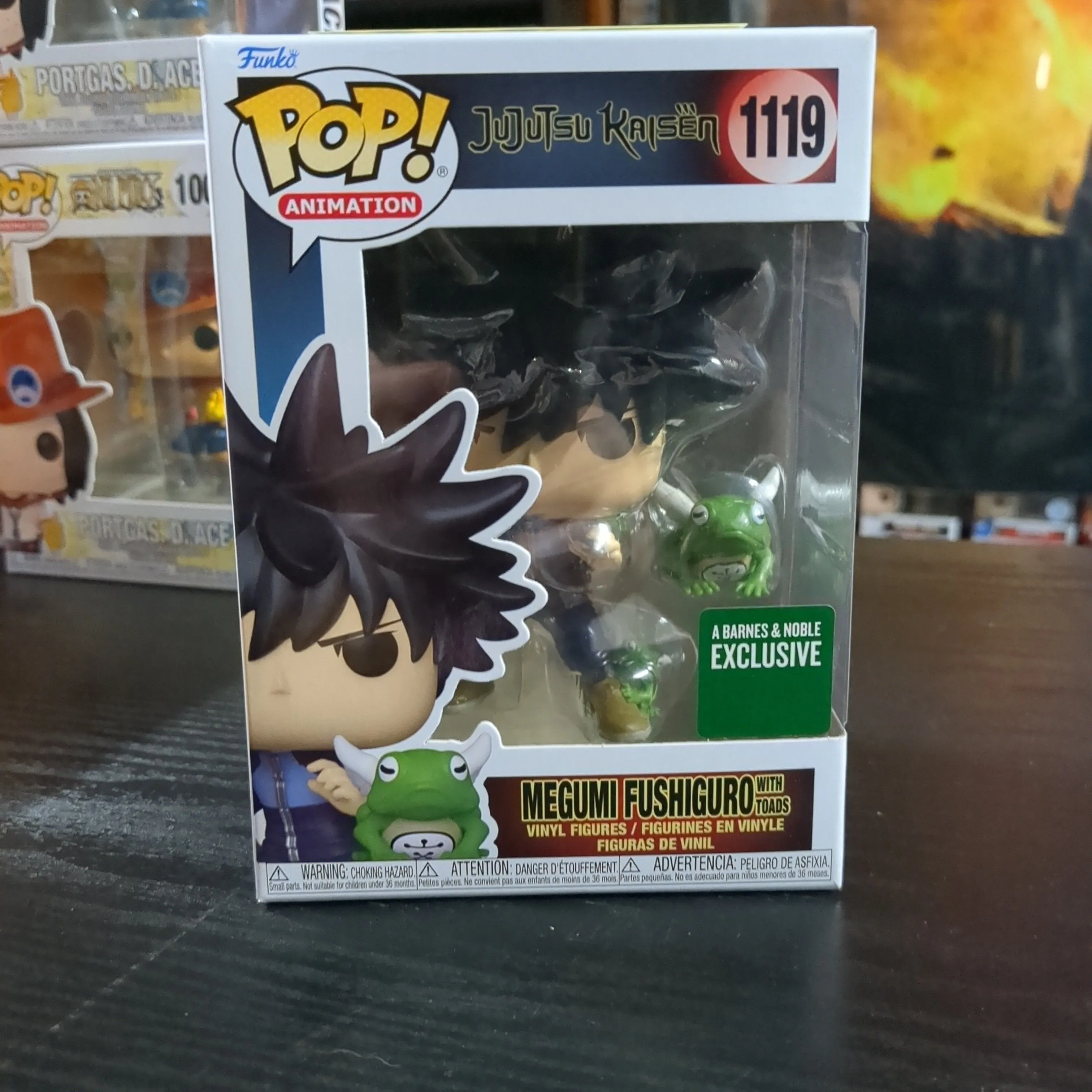 Product image for Megumi Fushiguro with toads