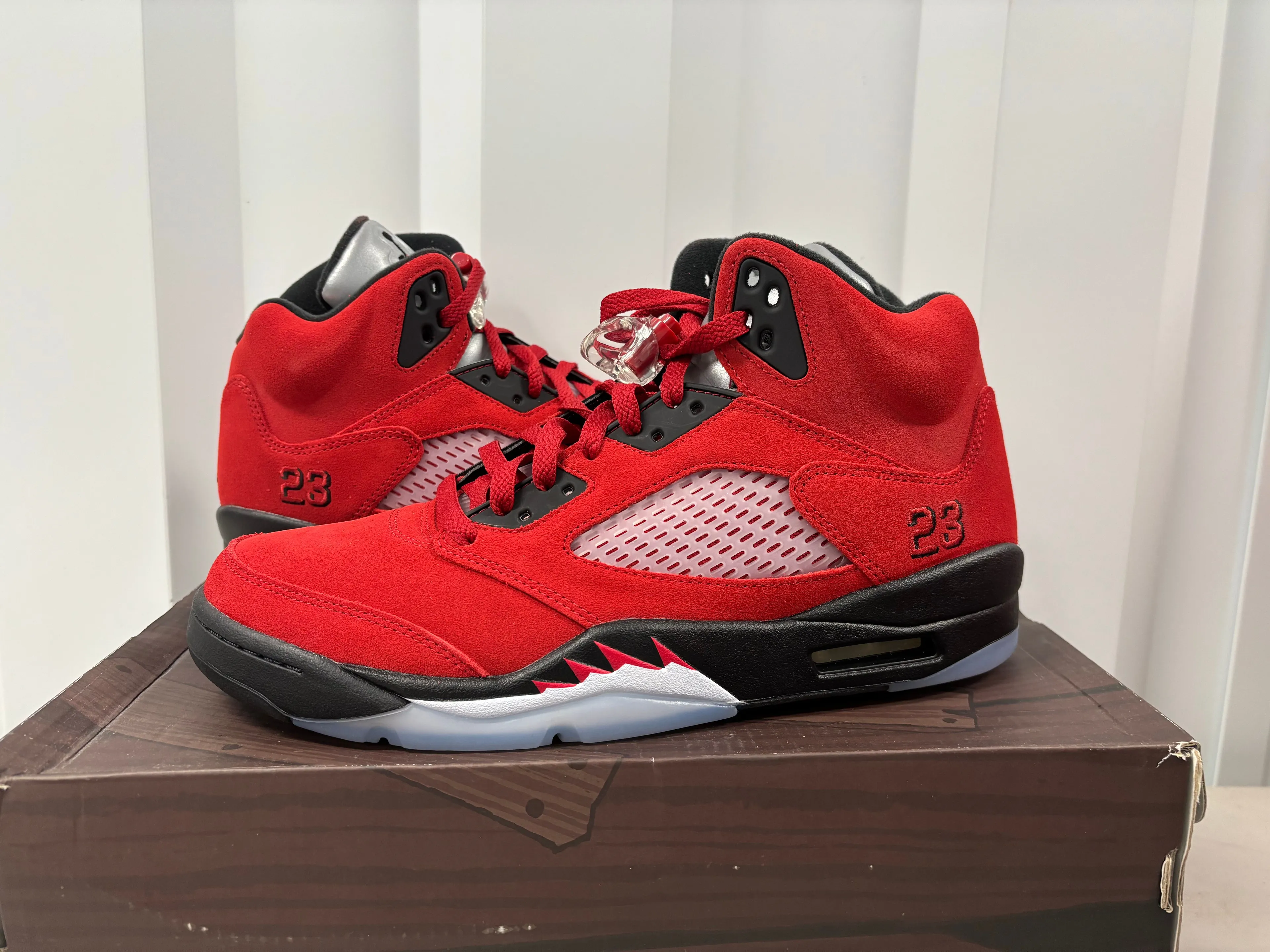 Product image for Brand New - Size 9.5 Men's Raging Bulls Jordan 5s