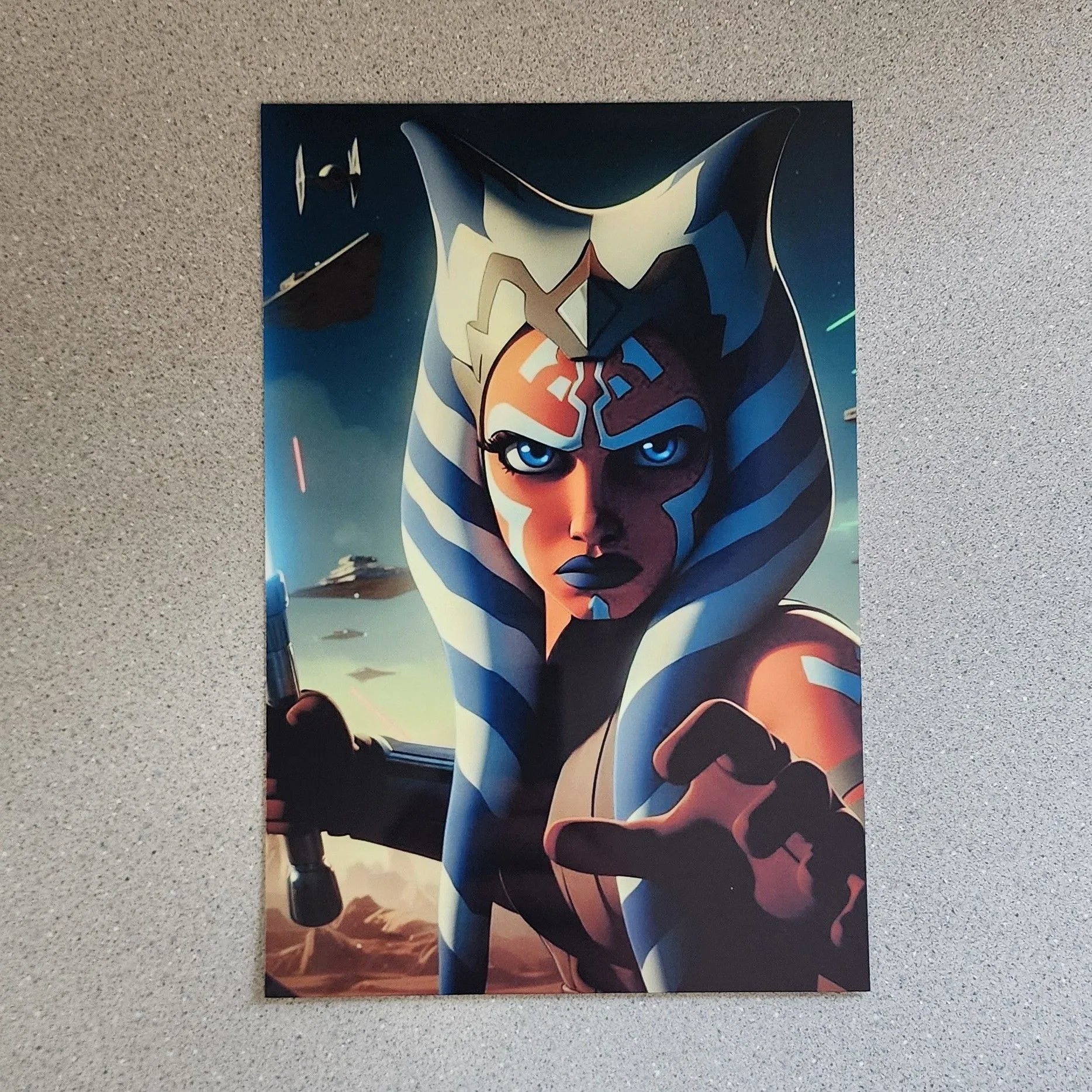 Product image for Ahsoka Metal Print