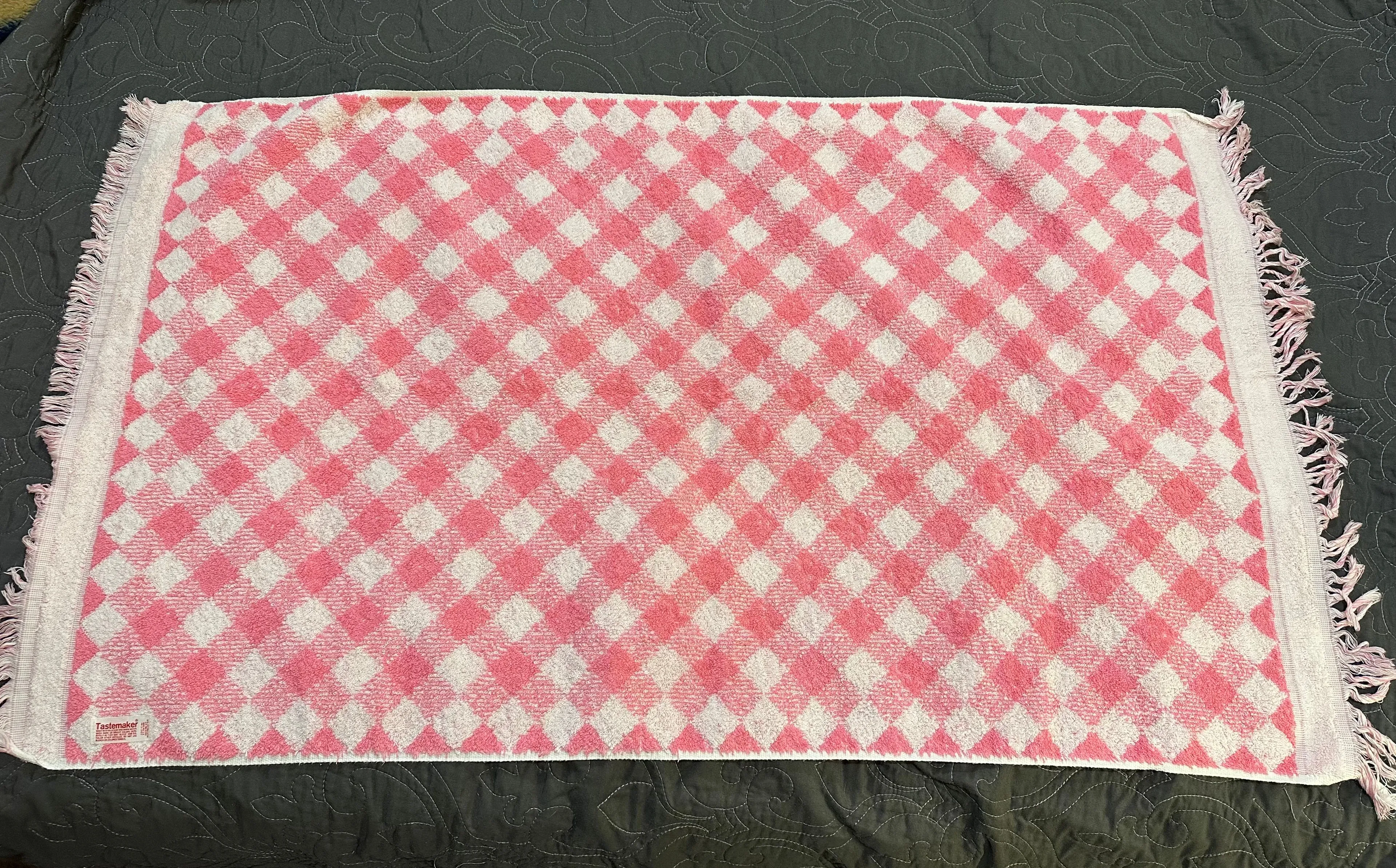 Product image for Vintage Bath Towel, Tastemaker Gingham