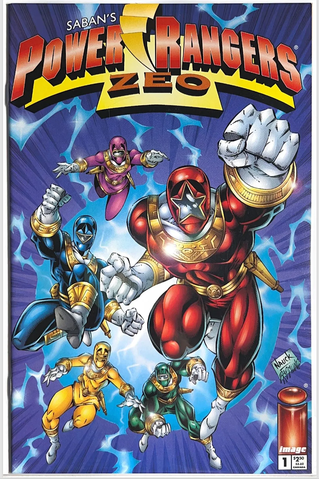 Product image for Power Rangers Zeo 1
