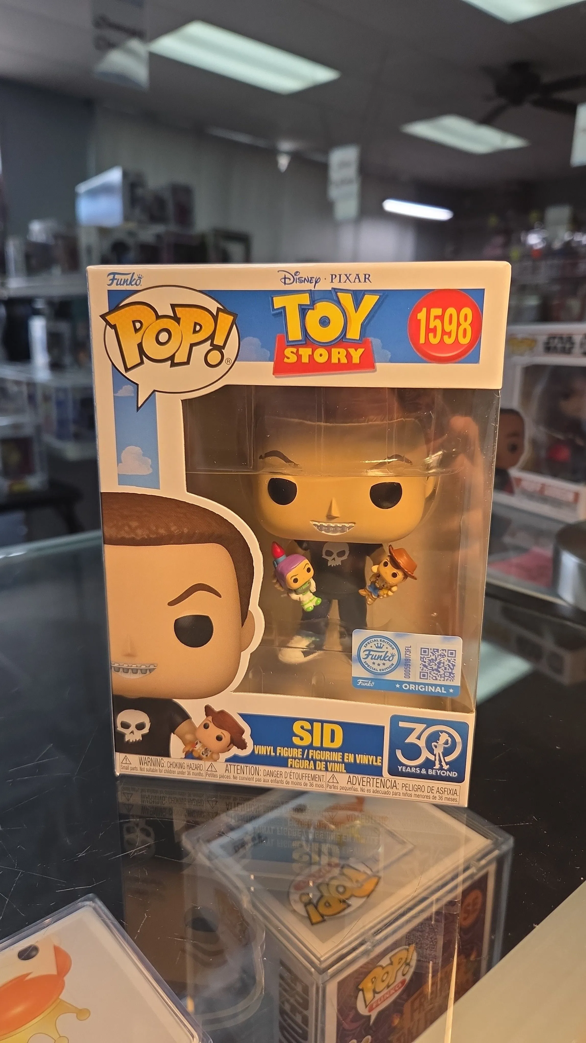 Product image for Sid Exclusive Funko Pop! #1598 w/ Protector 