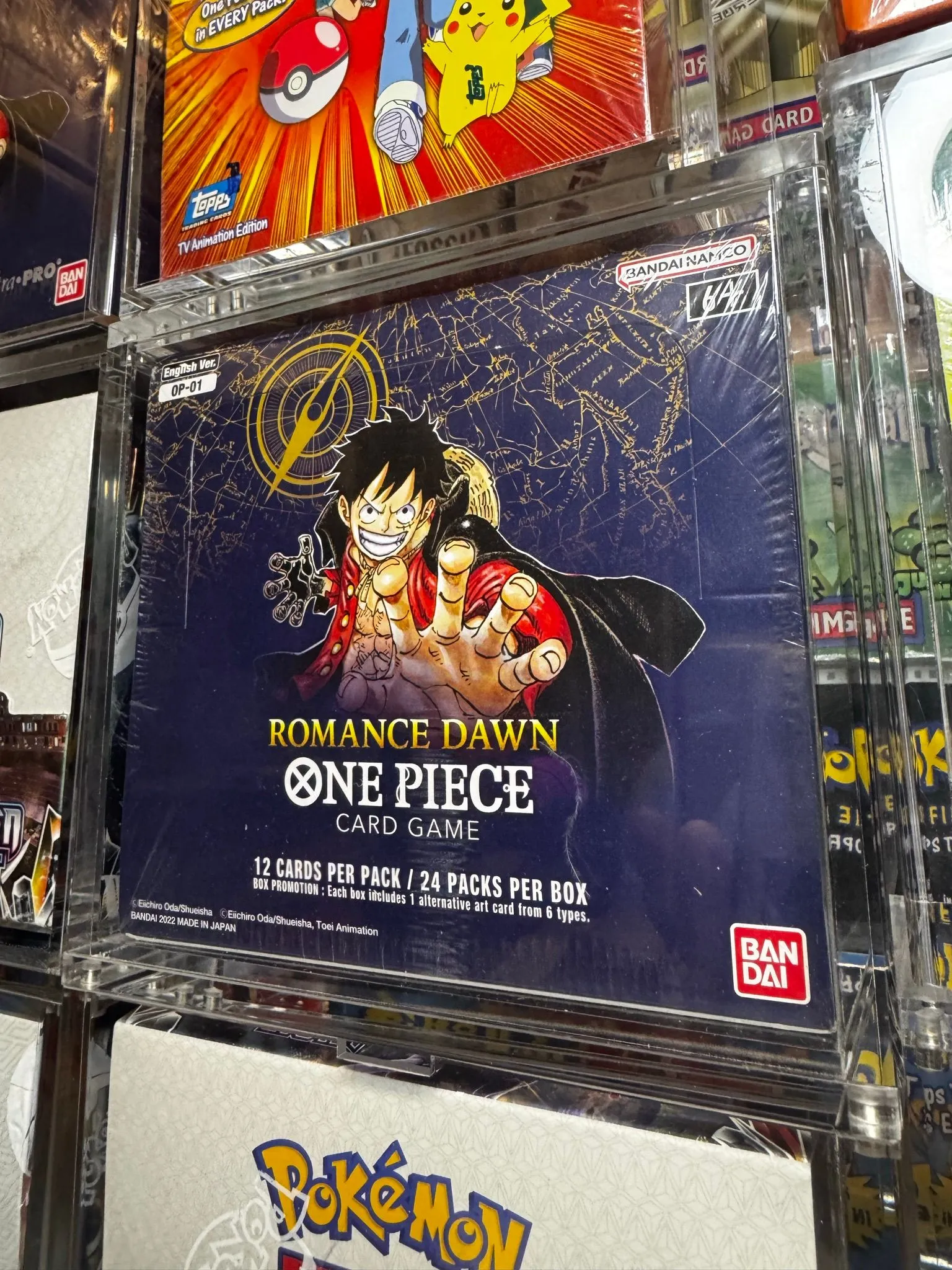 OP-01 Romance Dawn Blue Bottom - English Sealed  Whatnot: Shop, Sell,  Connect