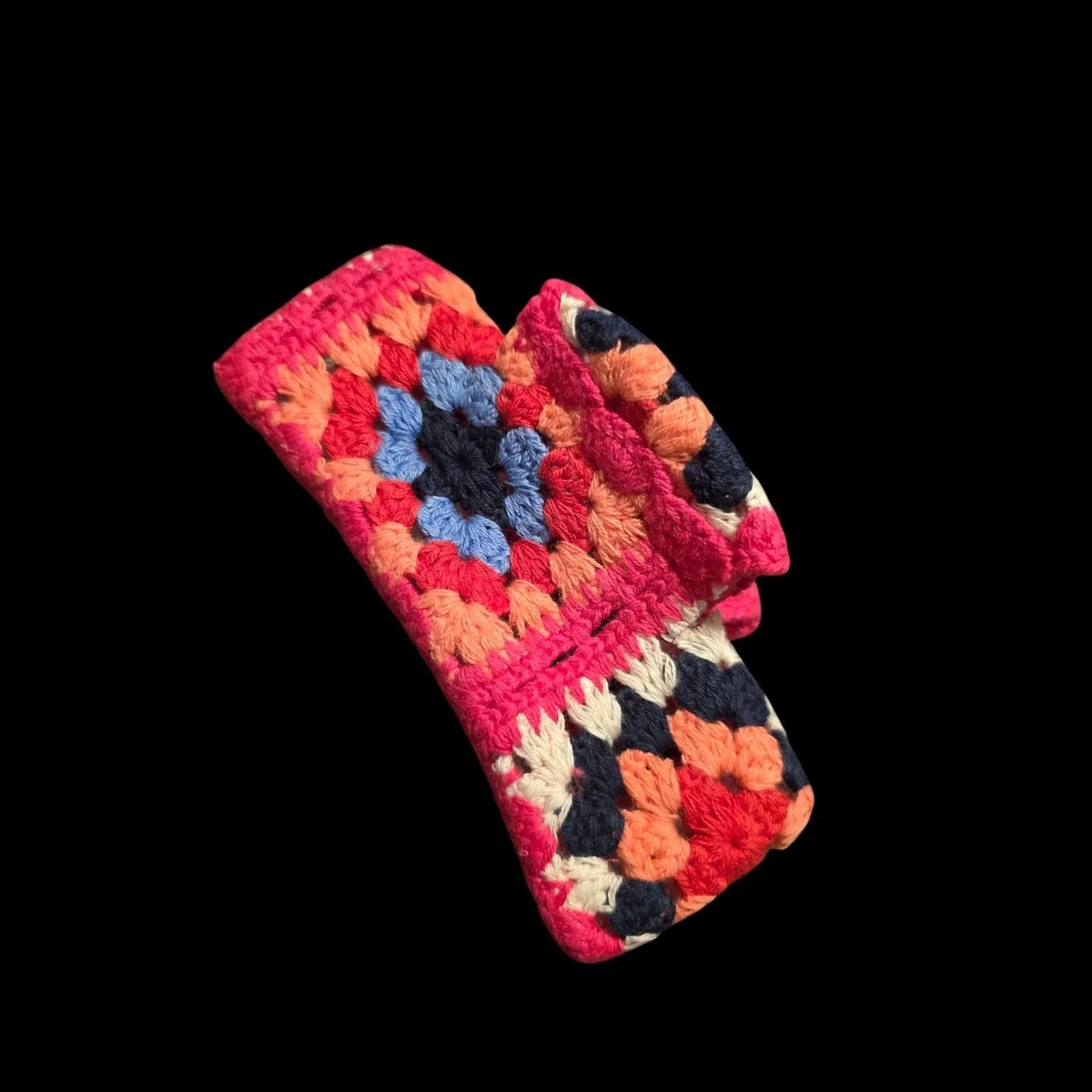 Product image for 028 New Large Hair Clip With Crochet Cover