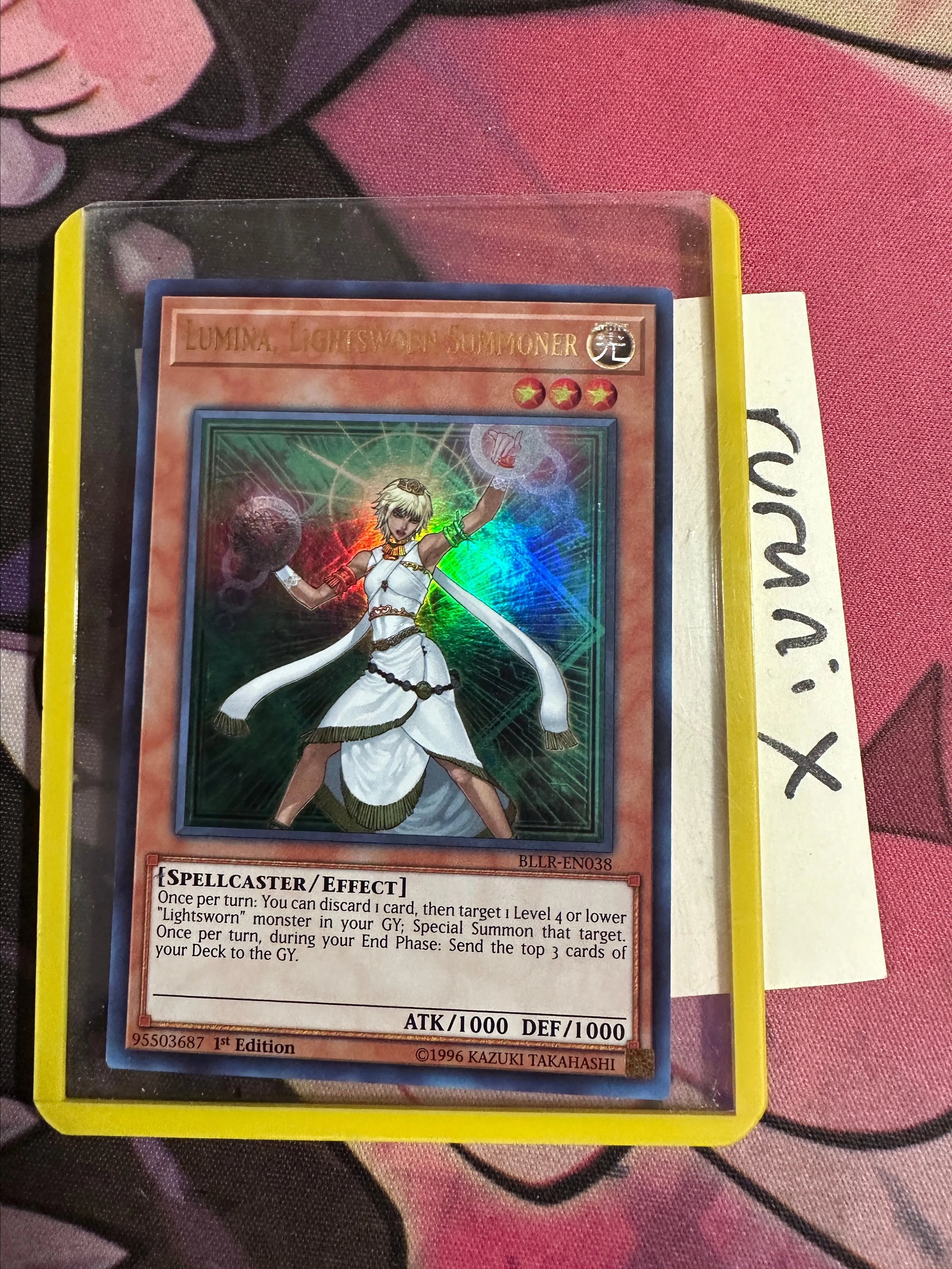 LP+ Yugioh Lumina Lightsworn Summoner BLLR-EN038 Ultra Rare Battles of  Legend: Light's Revenge (BLLR)  Whatnot: Shop, Sell, Connect