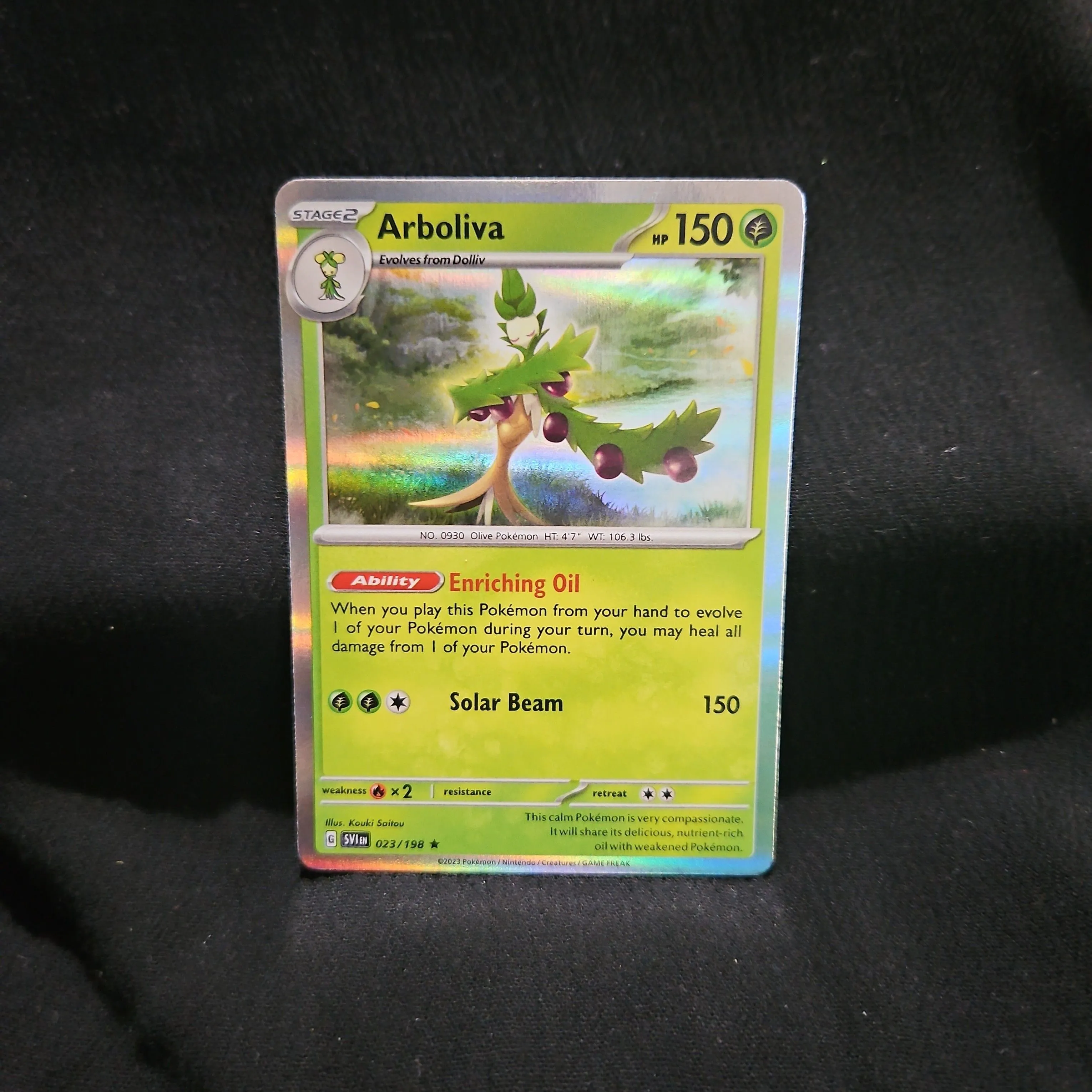 Arboliva - Holofoil - Scarlet & Violet - 2023 - Pokmon  Whatnot: Shop,  Sell, Connect