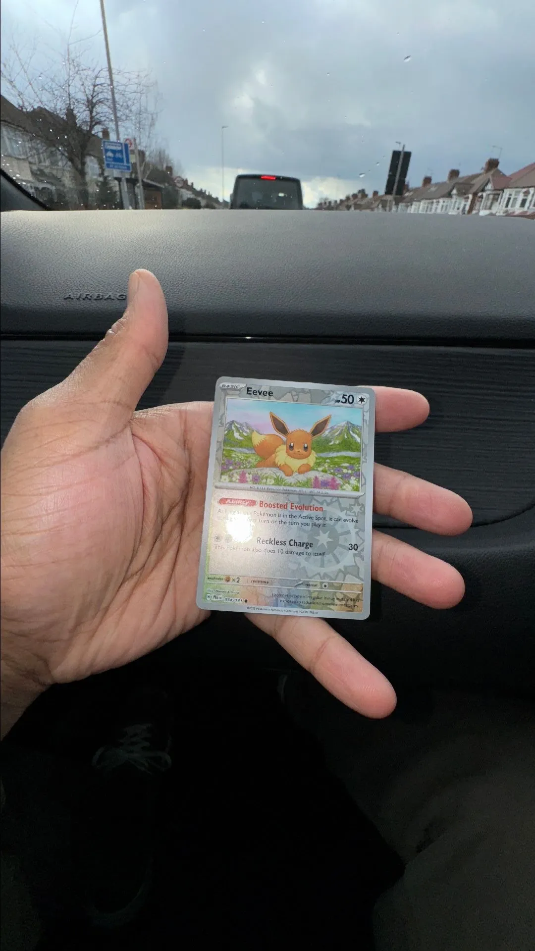 Product image for Eevee ex 074/131 Reverse Holo Common Prismatic Evolutions