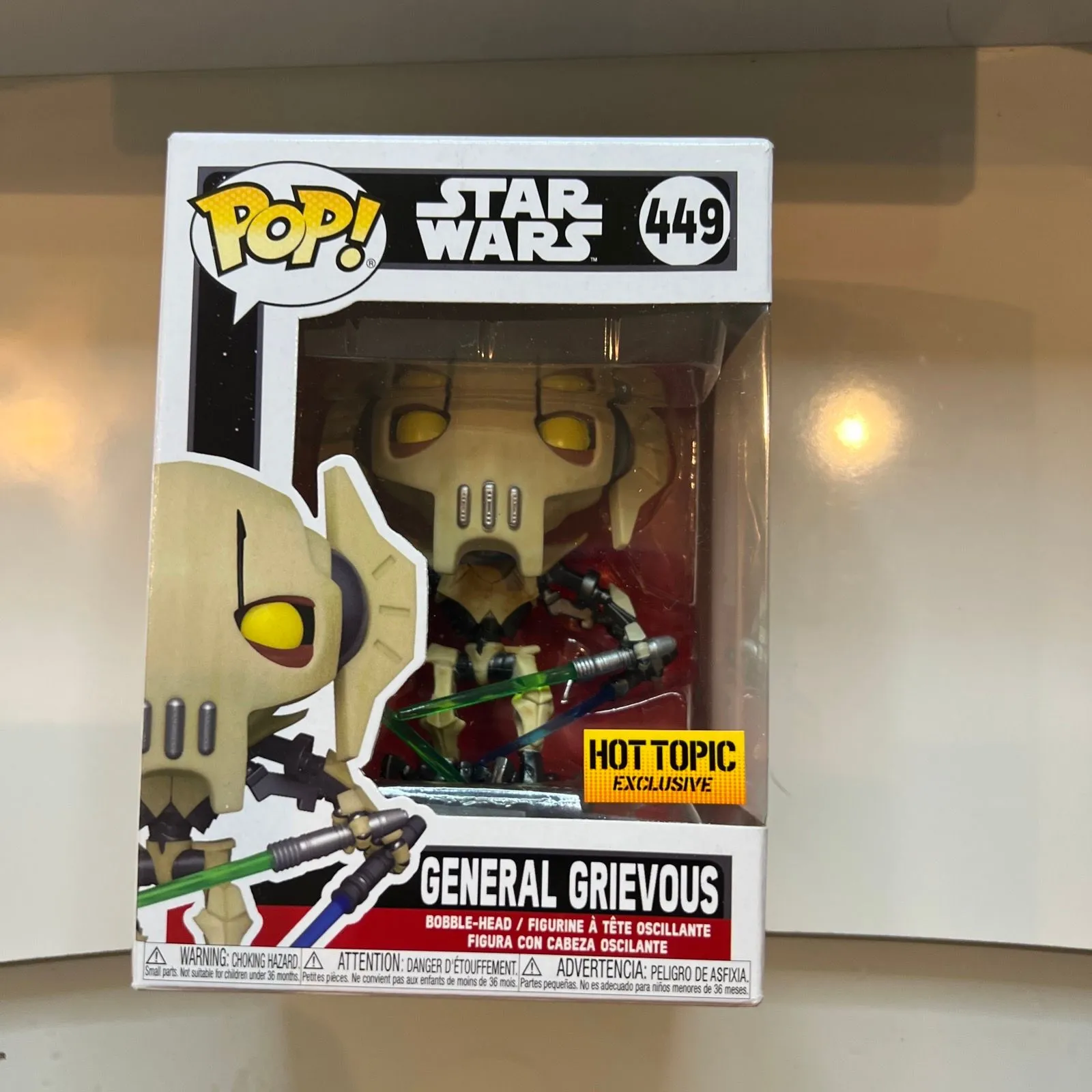 Product image for General Grievous (Four Lightsabers) hot topic exclusive 449