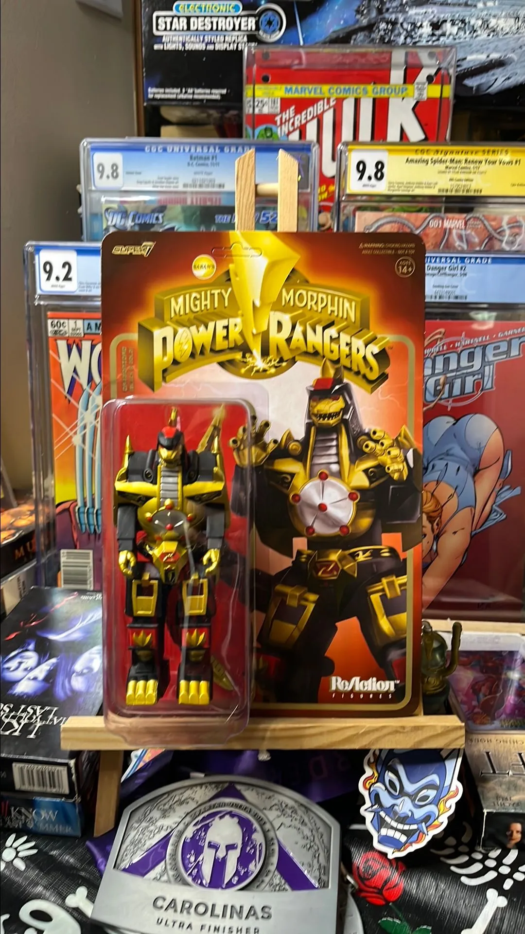 Product image for Power rangers dragon off black and gold