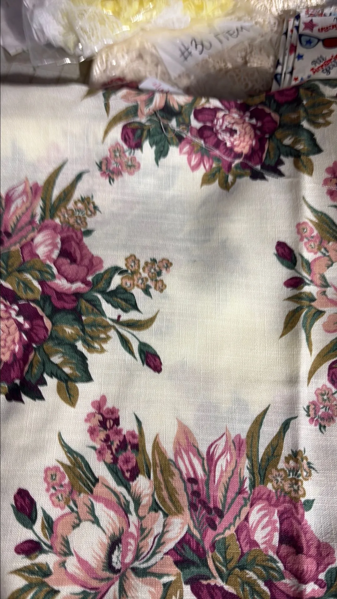Product image for 3 yds linen cotton Blend