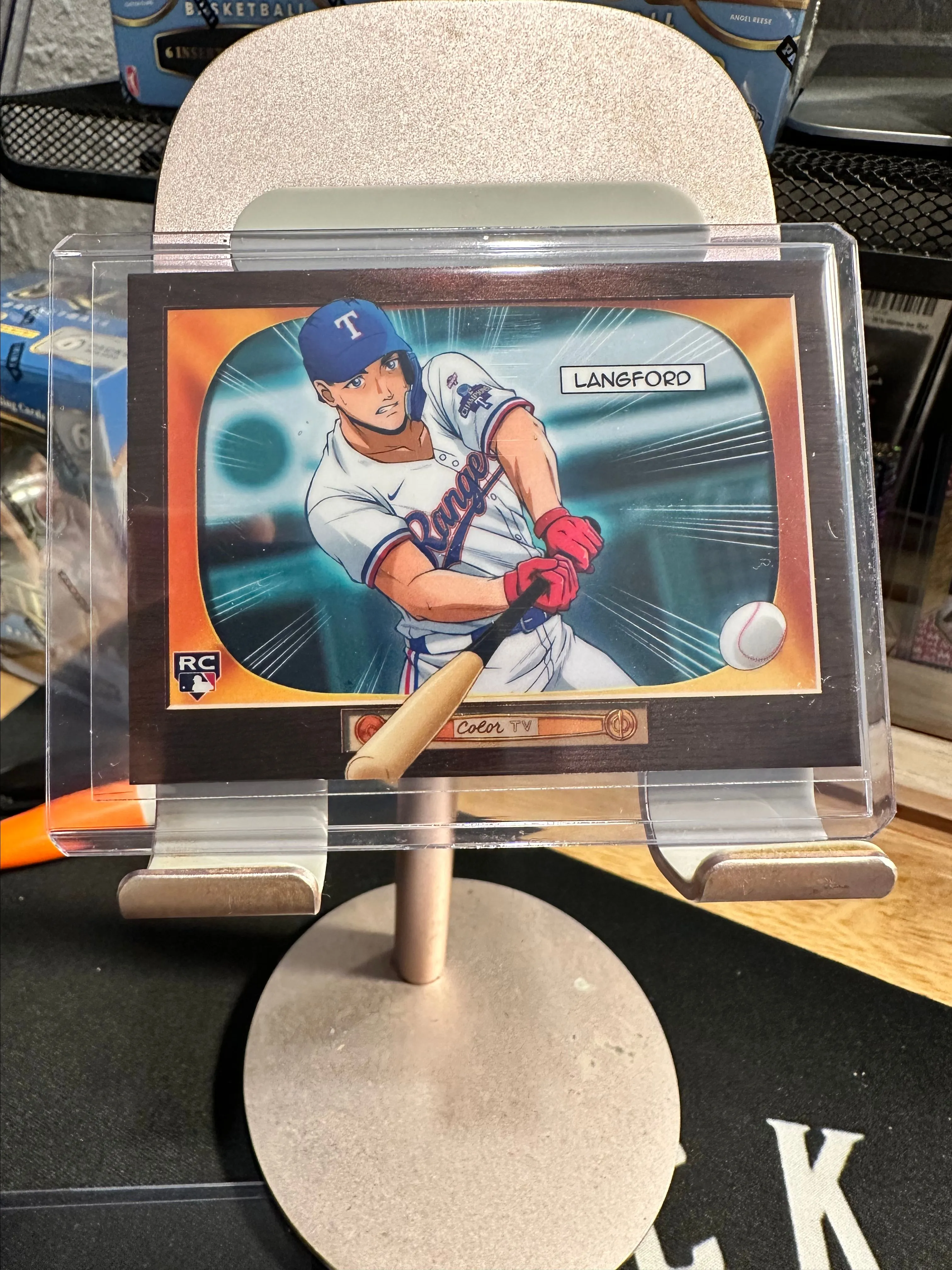 Product image for 2024 Bowman's Best Wyatt Langford RC ANIME Case Hit BA-19 TX