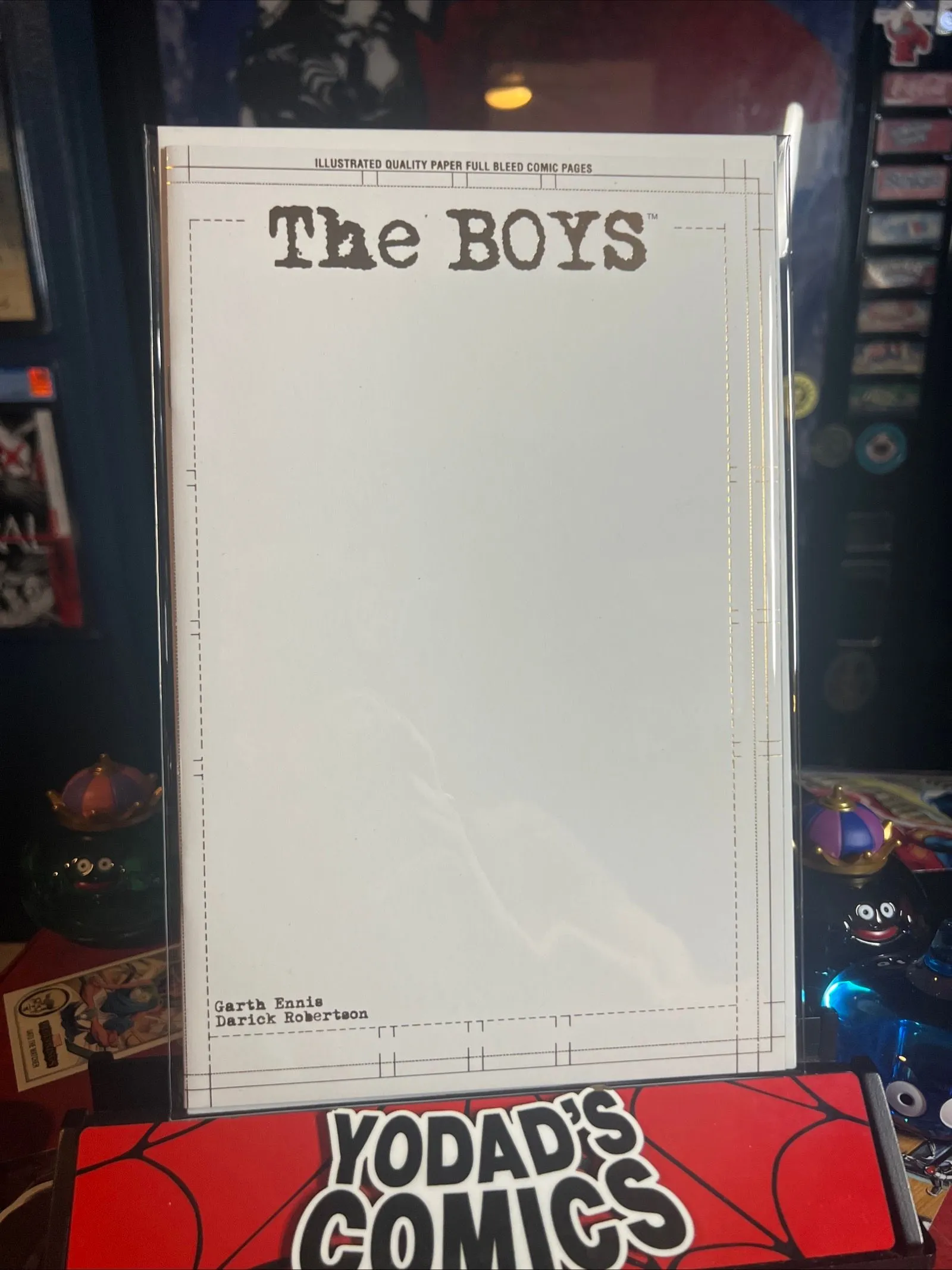 Product image for The Boys #1 GOLD FOIL BLANK