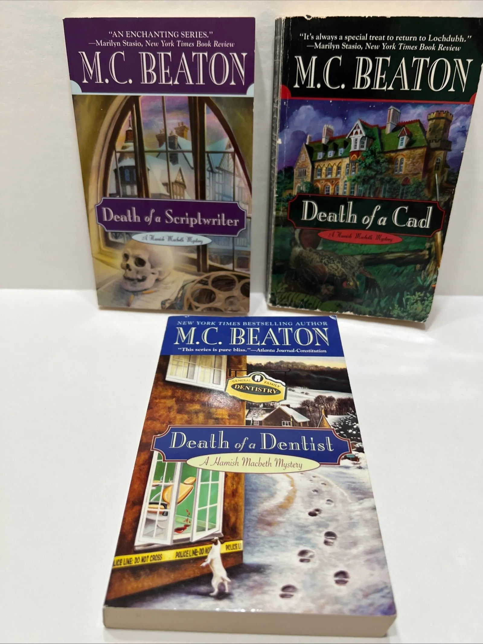 Product image for (Paperback) 3 MC Beaton Books - A Hamish Macbeth Myster
