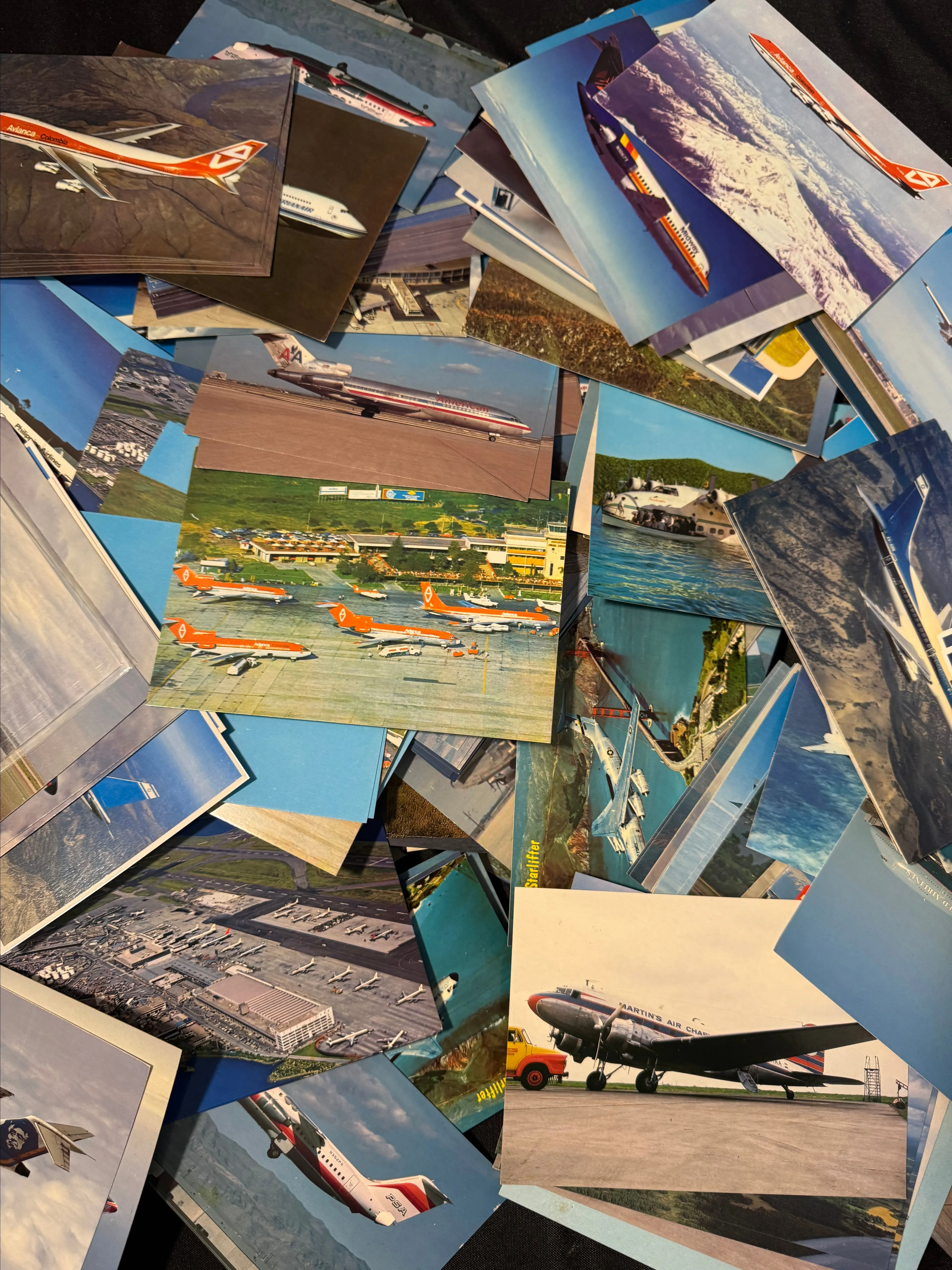 Product image for 2) 10 Random Aviation Postcards