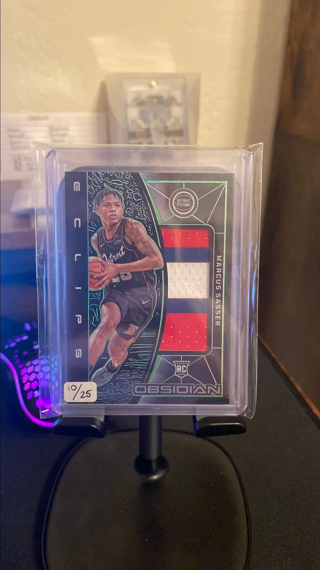 Product image for Marcus sasser 10/25 patch