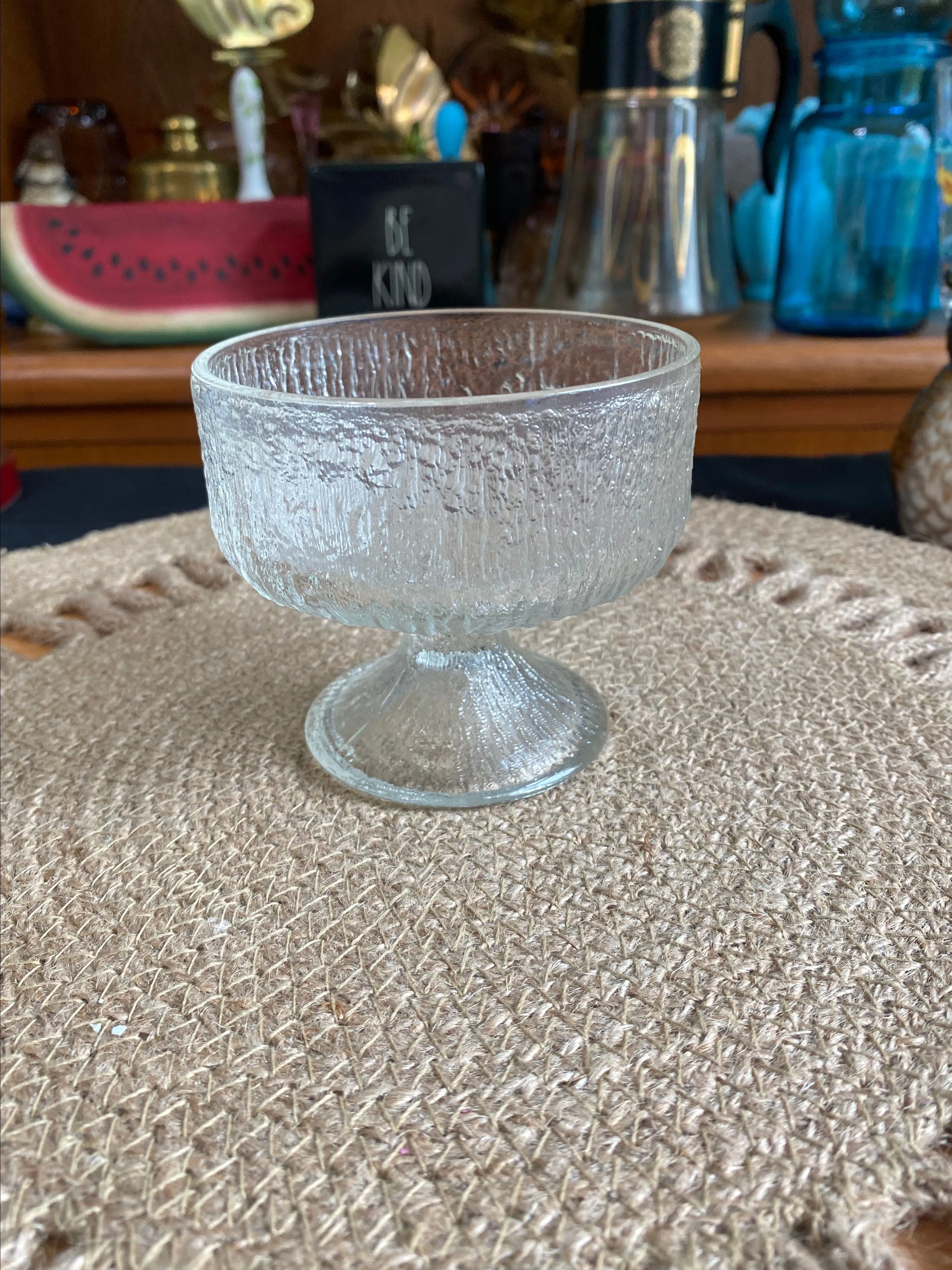 Product image for Indiana Glass CRYSTAL ICE Low Footed Sherbet