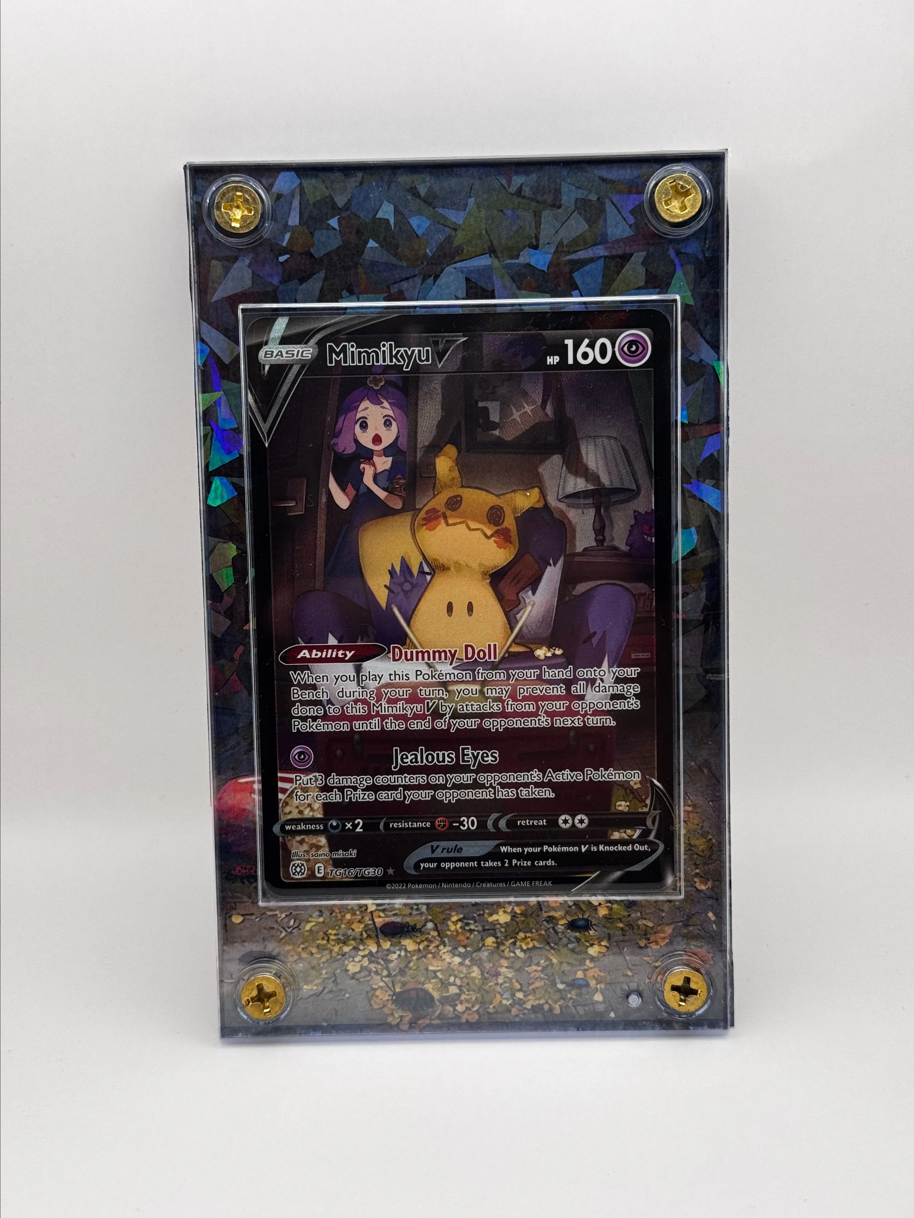 Mimikyu V TG16 INTERACTIVE HOLOGRAPHIC EXTENDED ART CASE(CARD NOT INCLUDED)   Whatnot: Shop, Sell, Connect