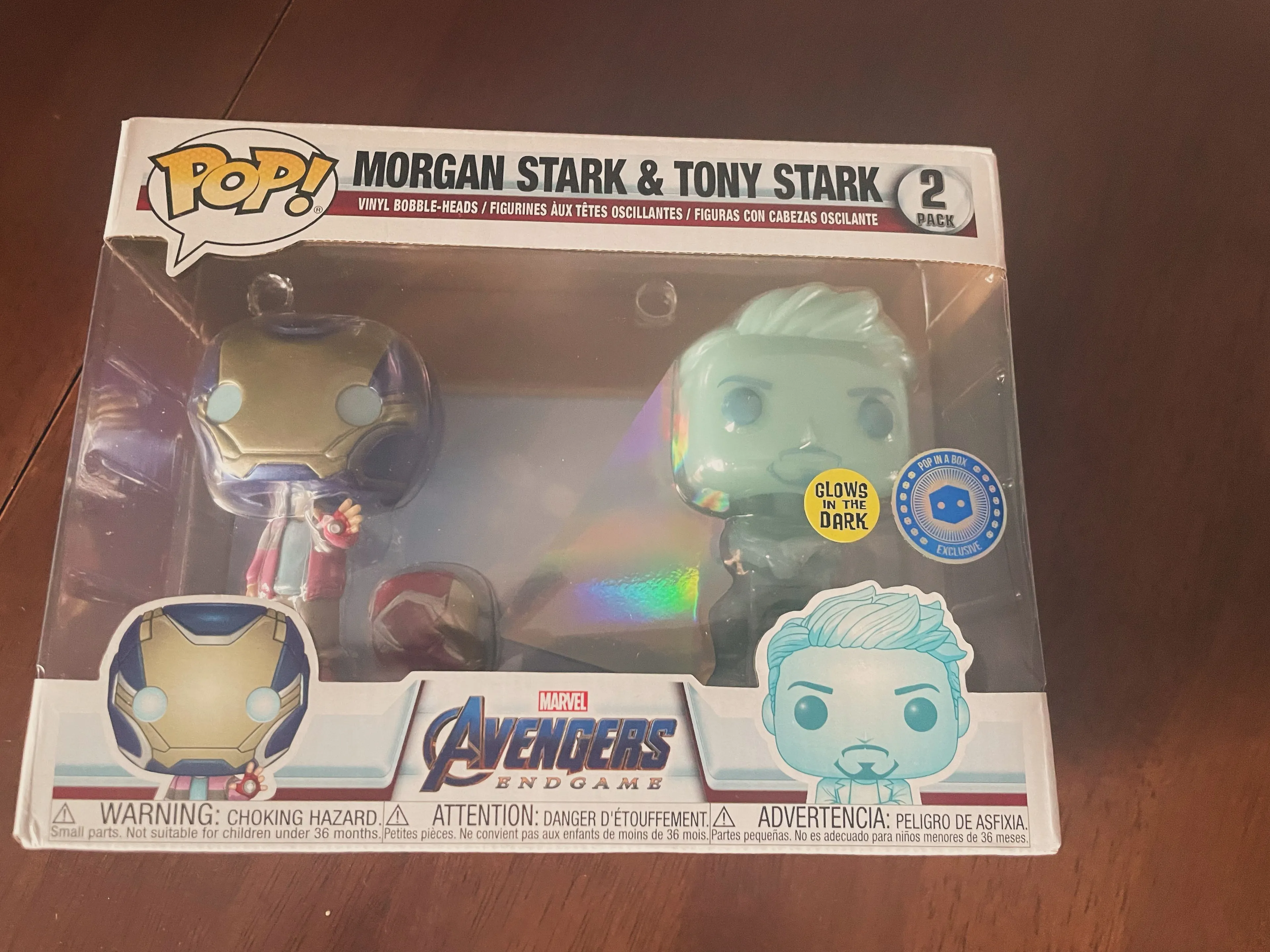 Product image for Morgan Stark & Tony Stark (Glows in the Dark)- 2 Pack