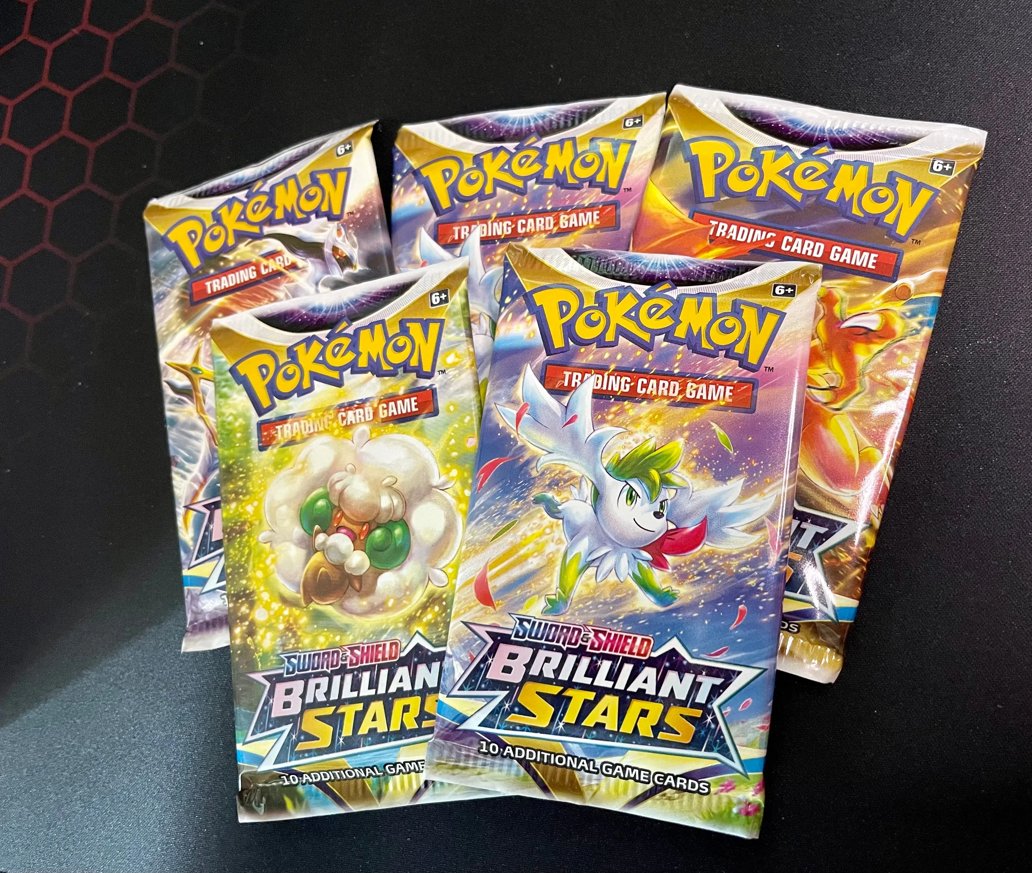 Product image for Five (5) Packs of Brilliant Stars