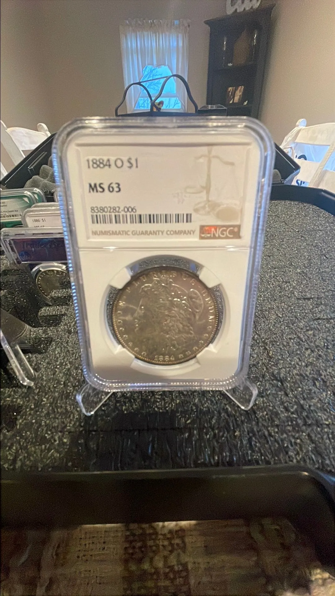 Product image for 1884-O Morgan Rim Toned