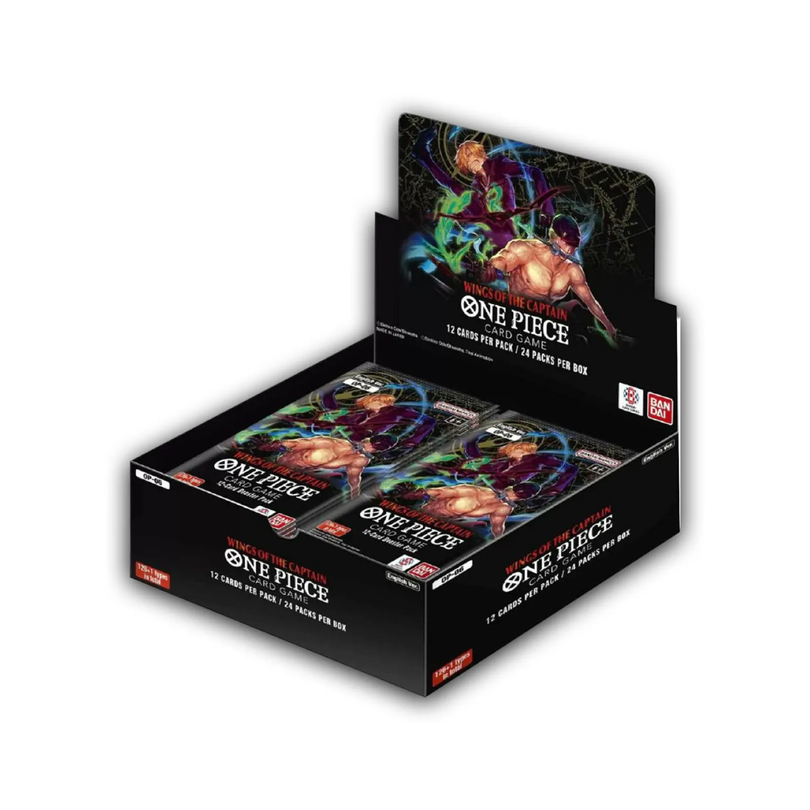 8. One Piece Op06 Wings of the Captain Booster Box (CASE FRESH)  Whatnot:  Shop, Sell, Connect