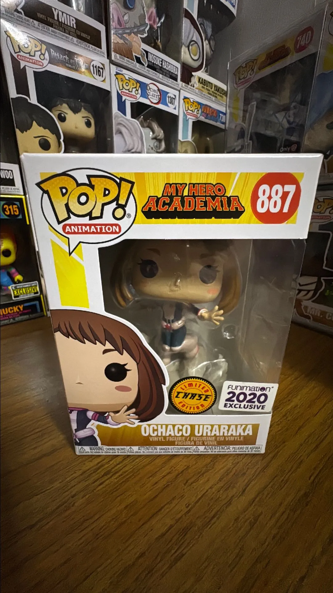 Product image for MHA: Ochaco Uraraka 887 Chase Funimation 2020 Exclusive