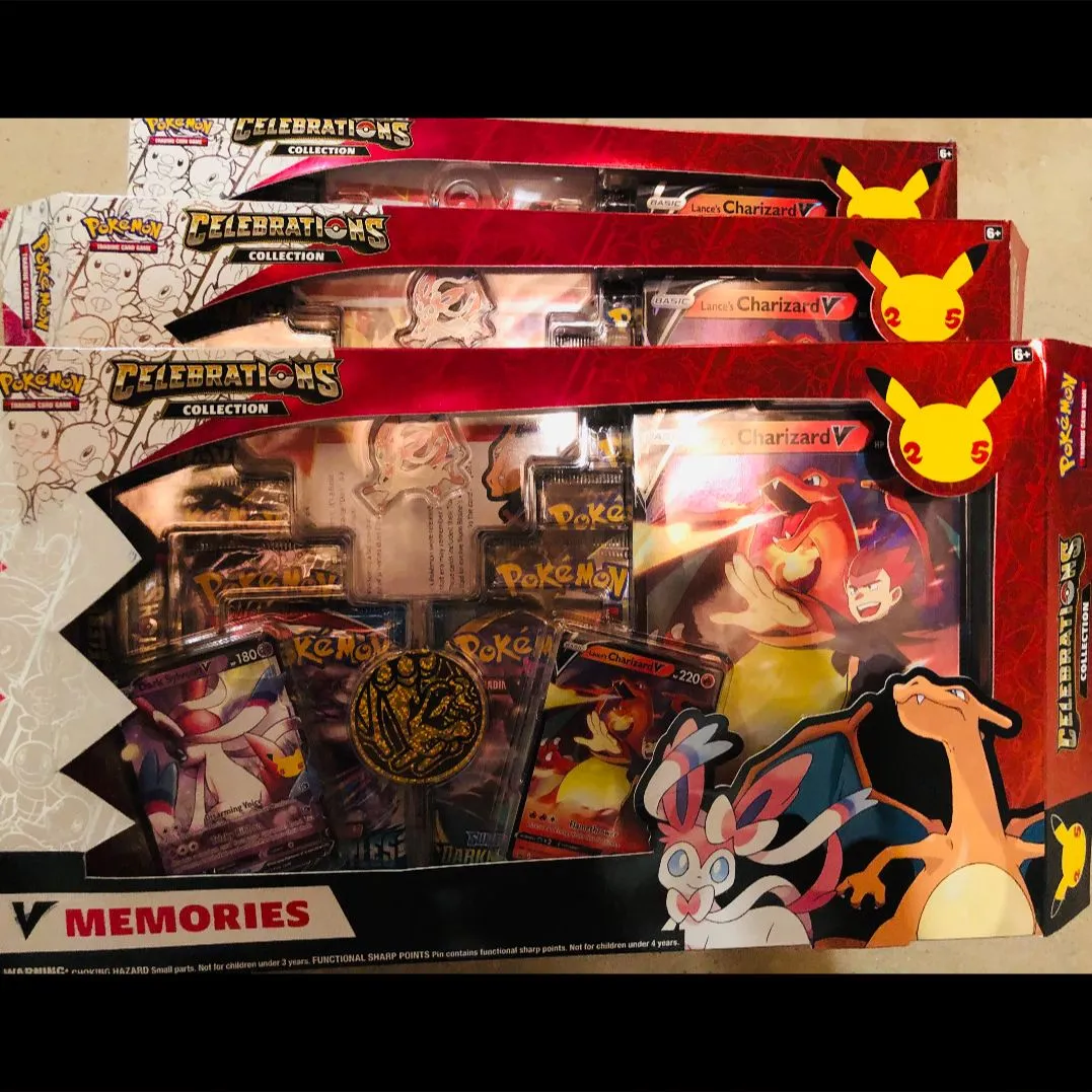 Product image for Sylveon Pin Celebrations V Memories Box