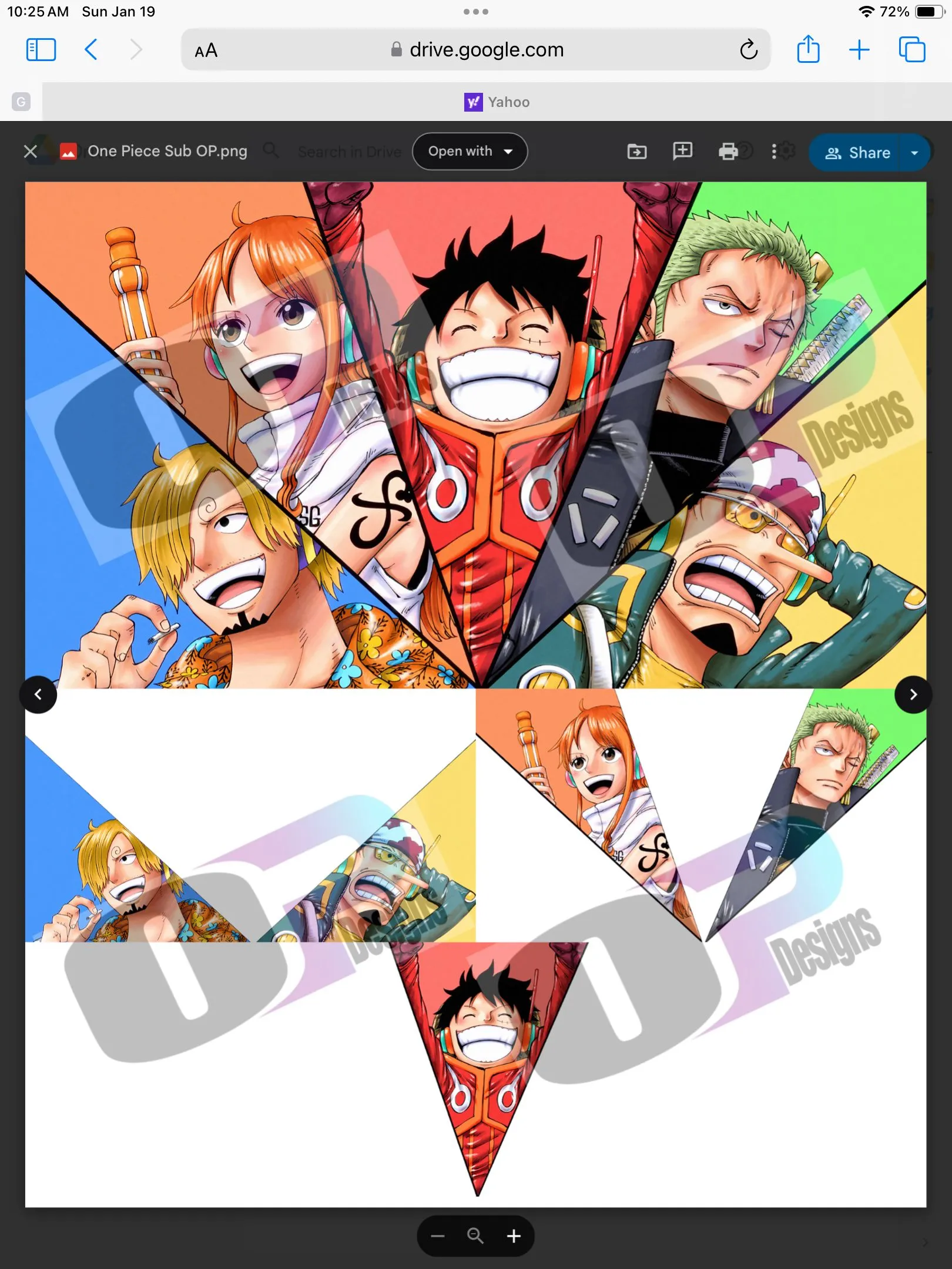 Product image for One piece shadow boxed  layered wood art