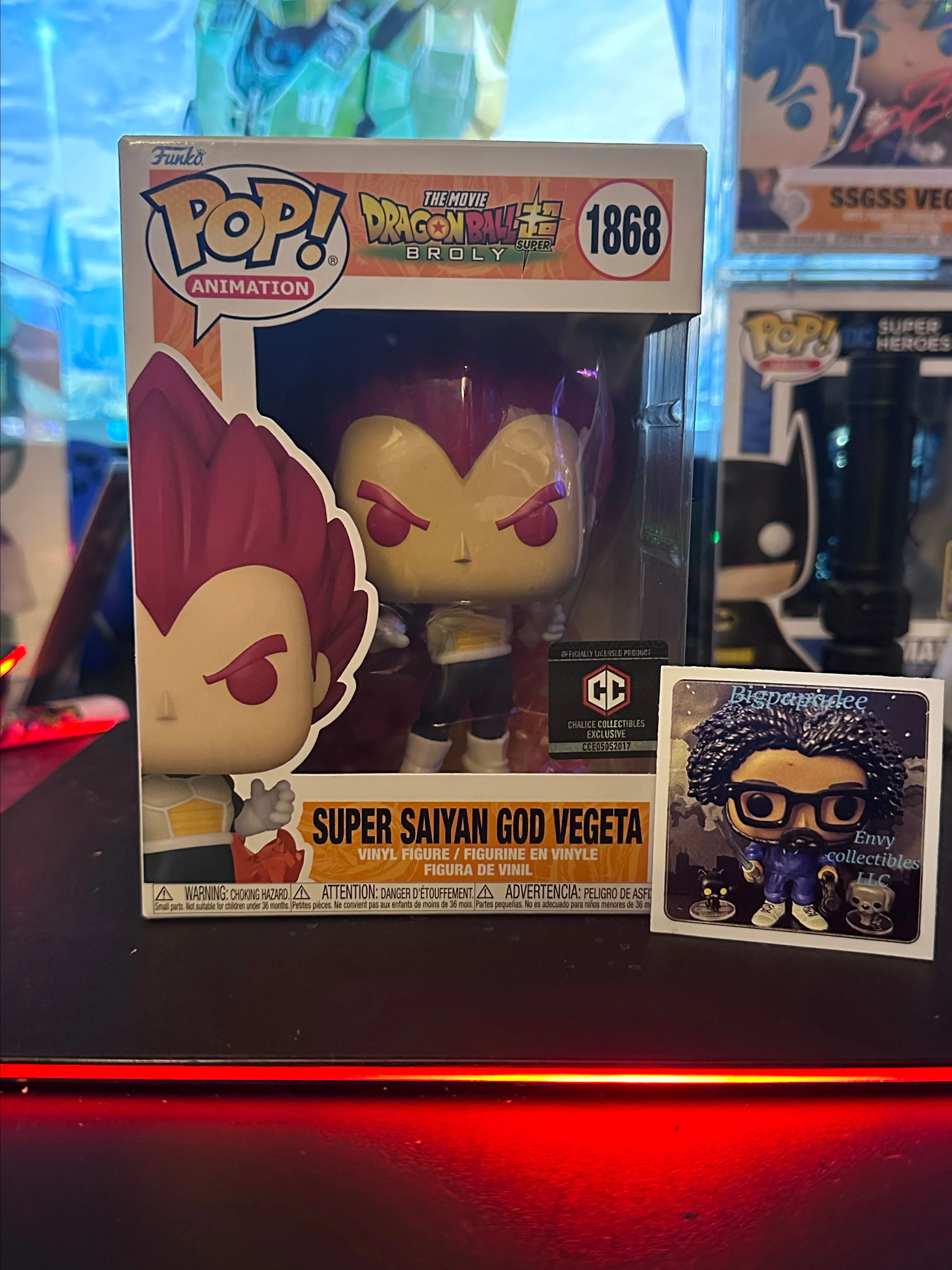 Product image for Super Saiyan God Vegeta 1868