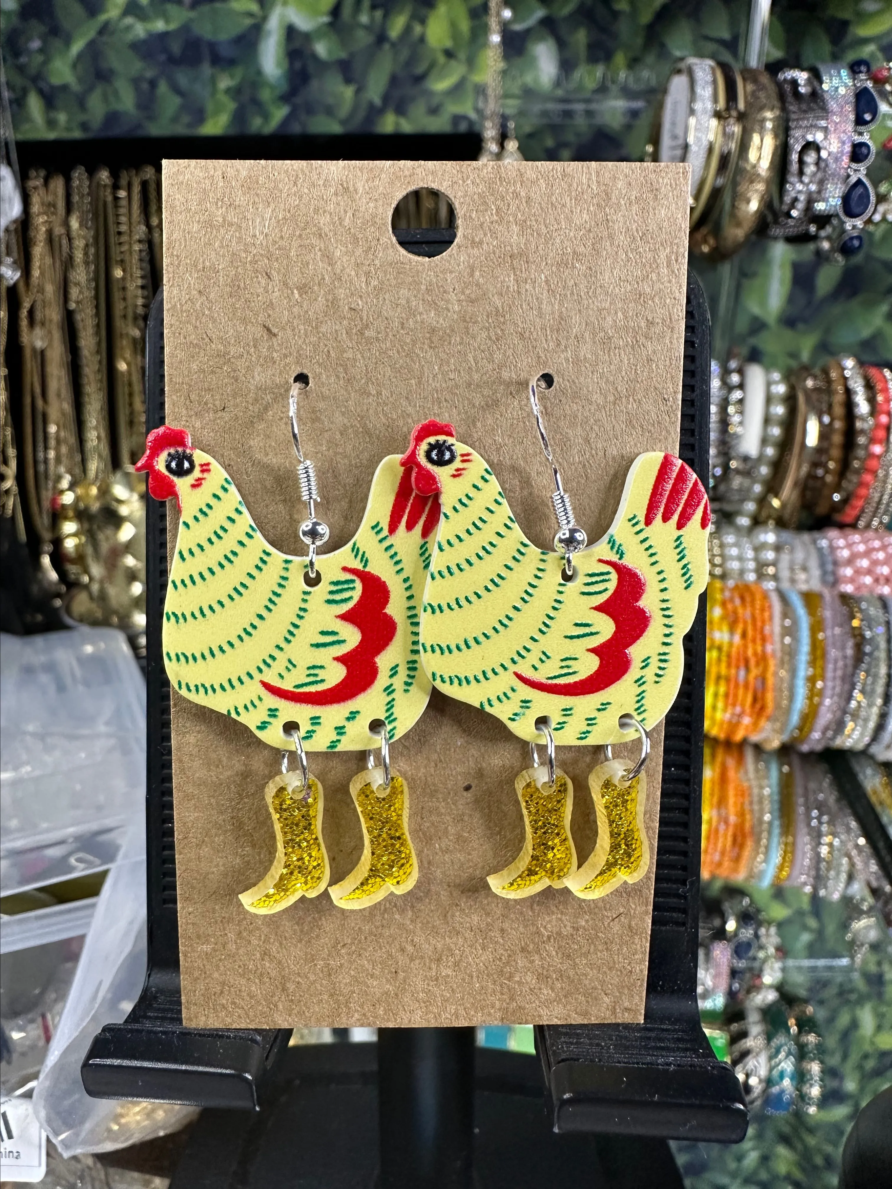 Product image for Chicken earrings