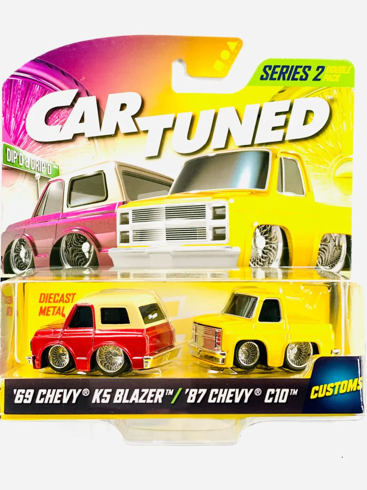 Product image for Car Tuned Series 2 '69 Blazer and '87 Chevy C10