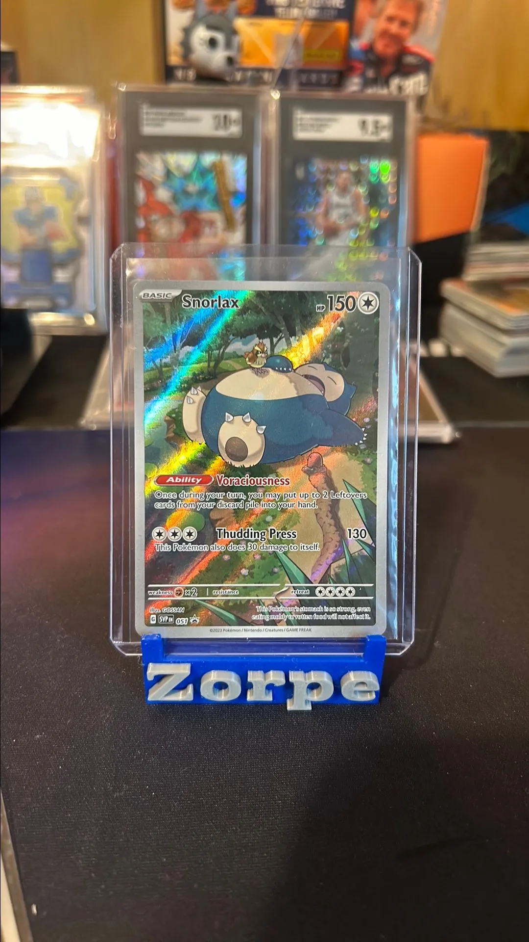 Product image for Holo Snorlax - 51 Scarlet & Violet Promo Pokemon TCG OPEN