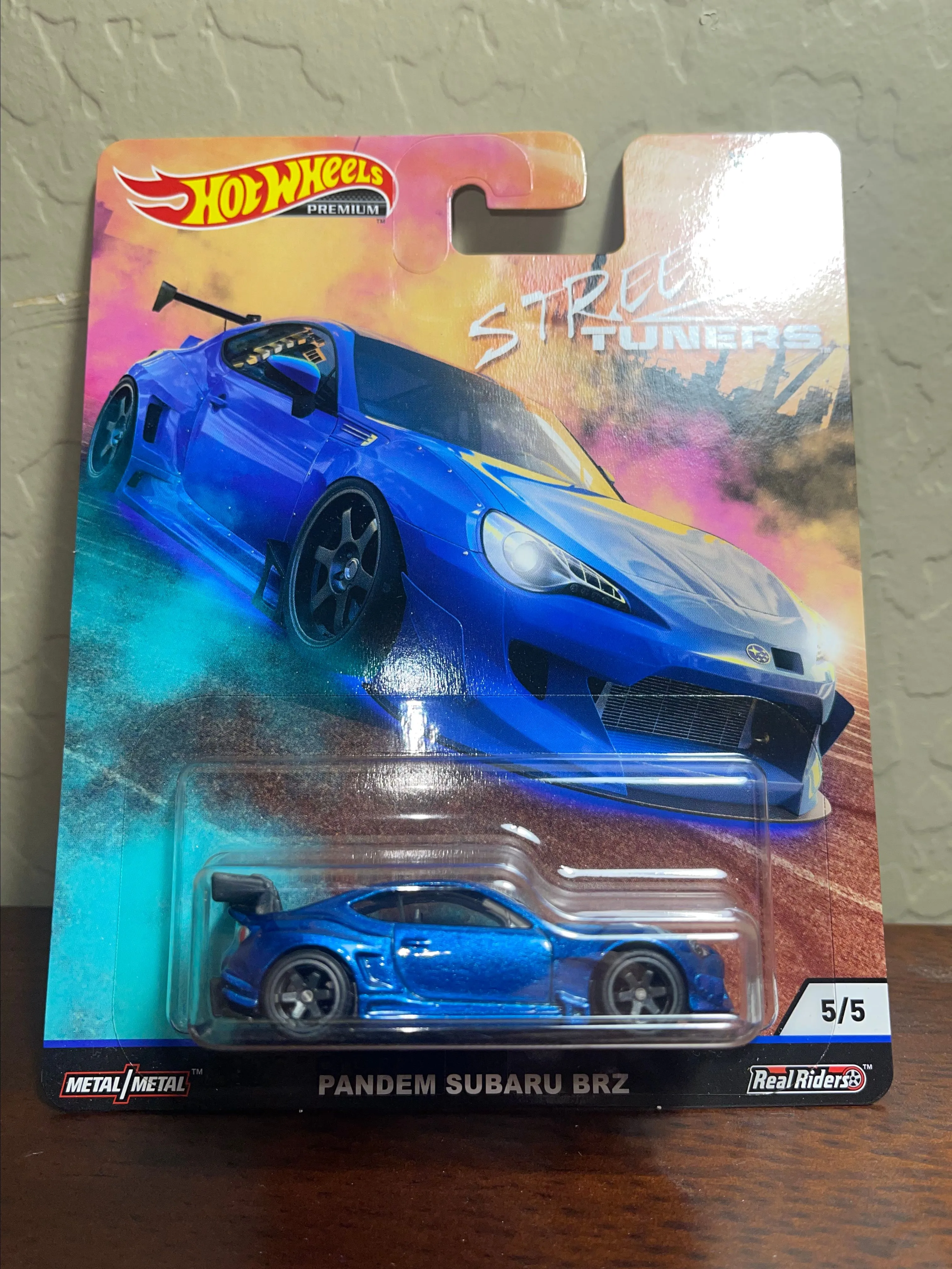 Product image for Hot Wheels Premium Street Tuners Pandem Subaru BRZ 1:64 Car Culture Real Riders