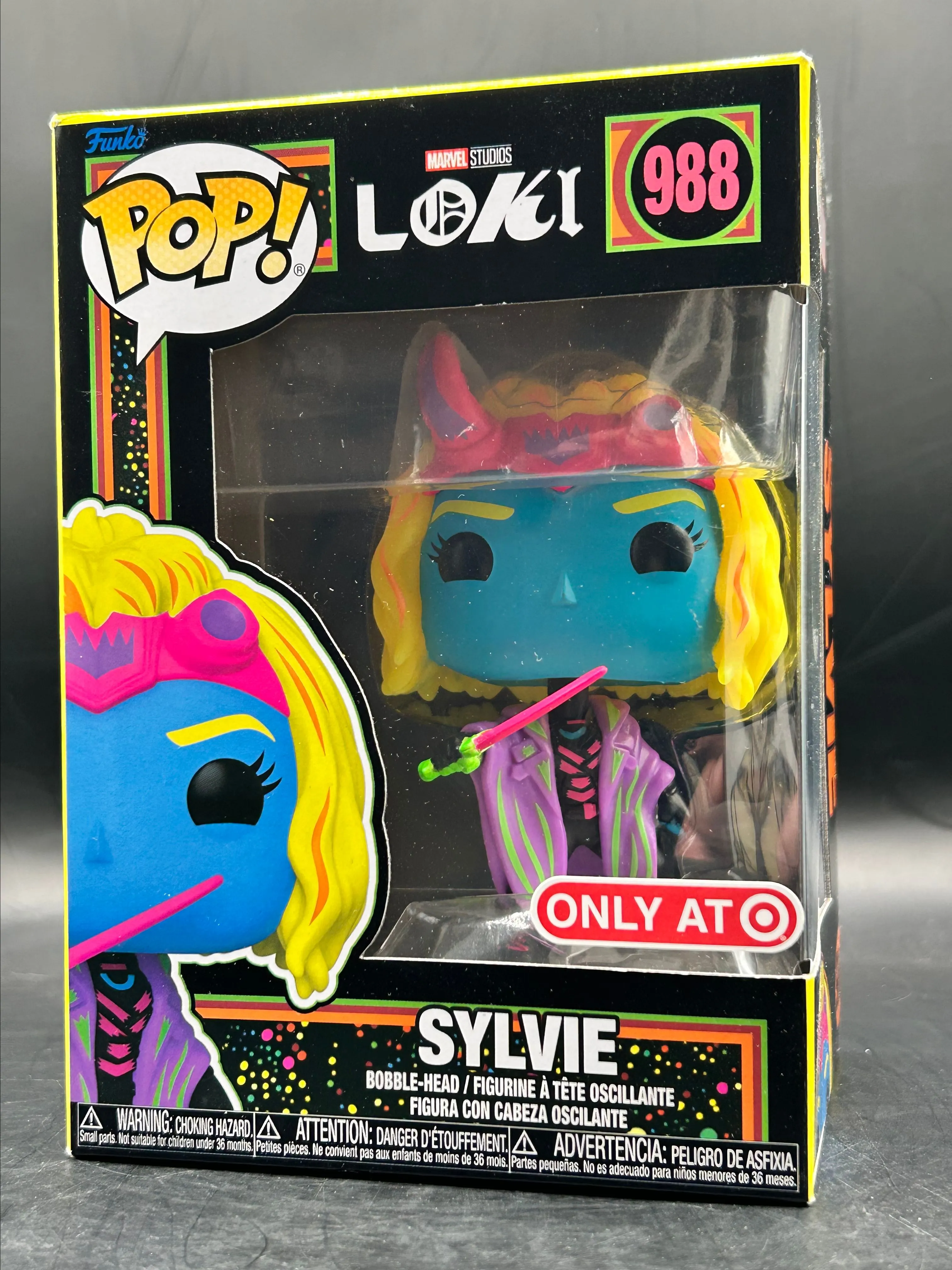 Product image for Sylvie (Black Light) 988 Funko POP! w/Protector