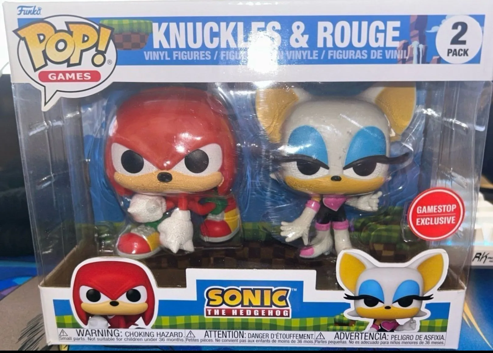Product image for Knuckles & Rouge Funko Pop